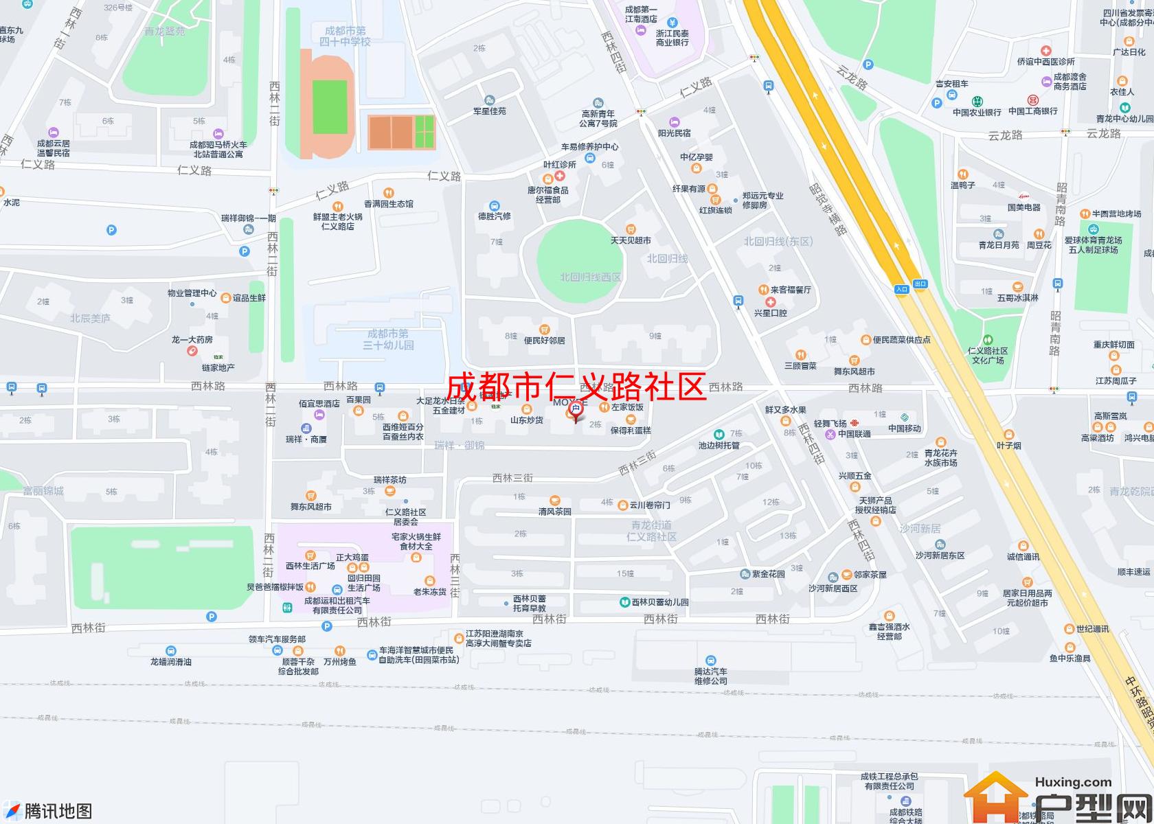 仁义路社区小区 - 户型网