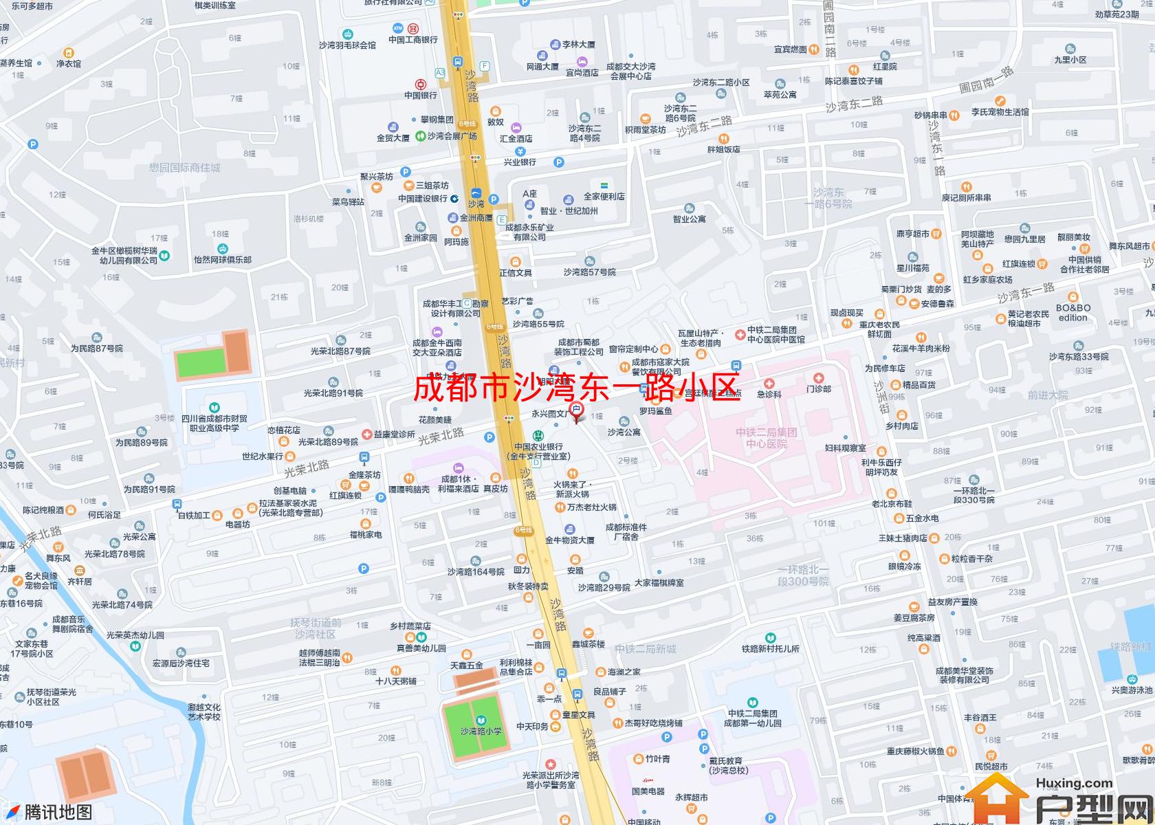 沙湾东一路小区小区 - 户型网