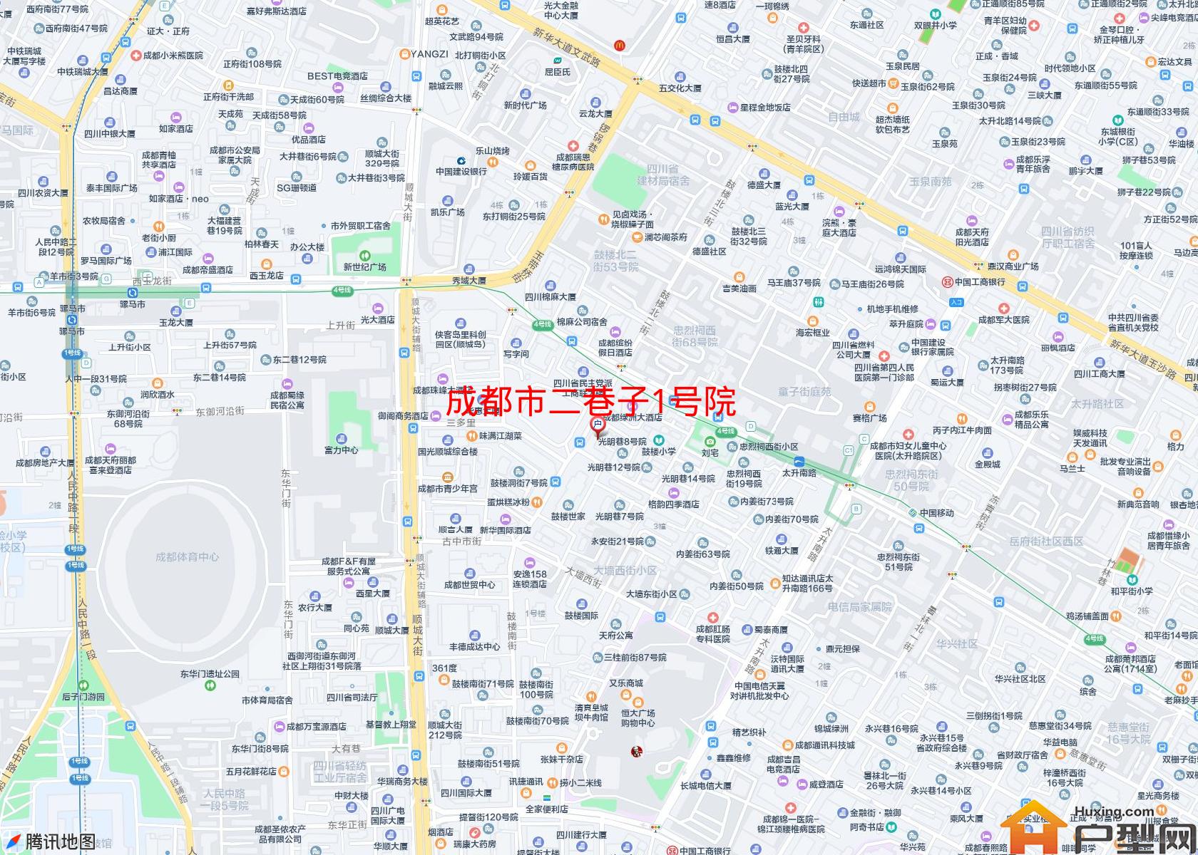 二巷子1号院小区 - 户型网