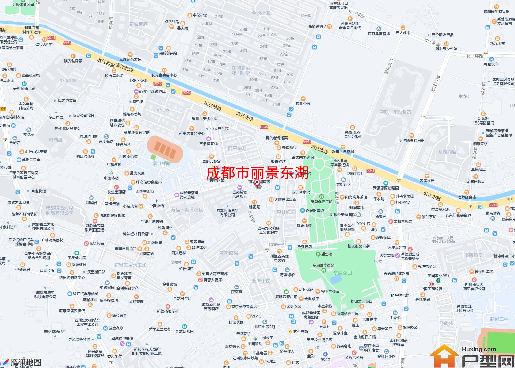 丽景东湖小区 - 户型网