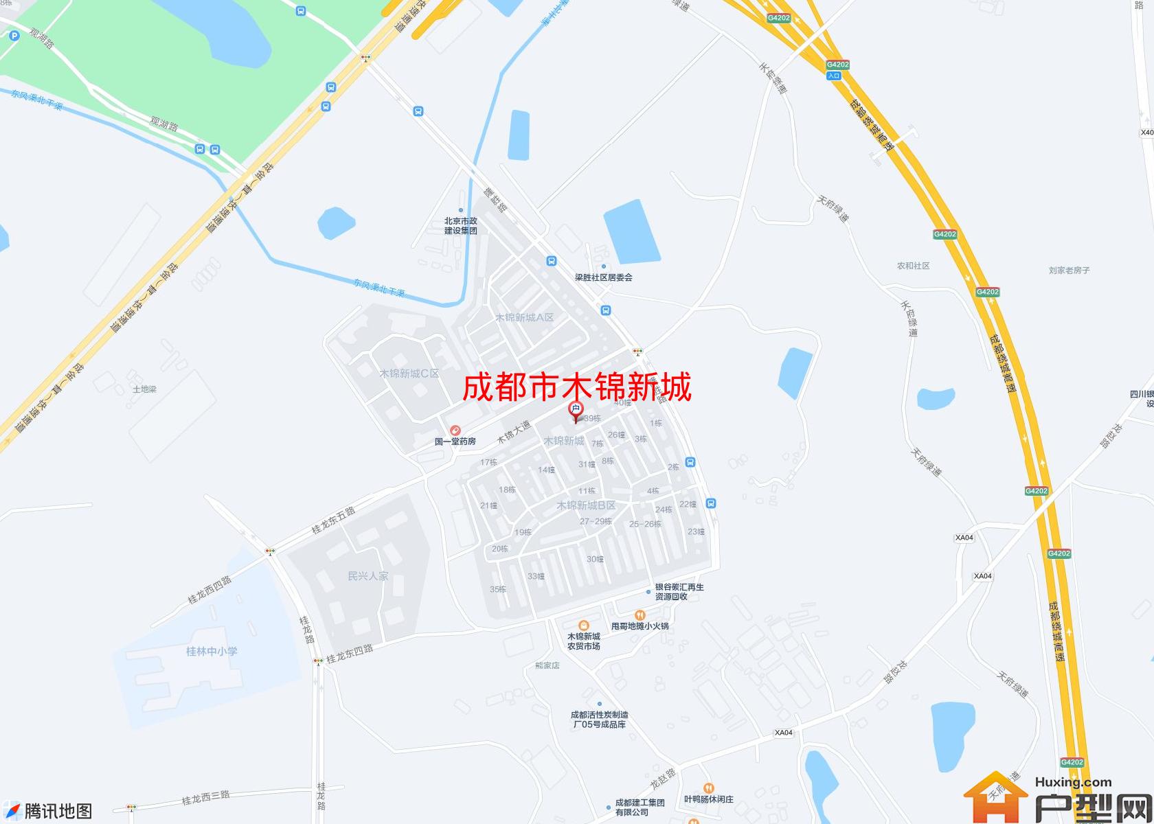 木锦新城小区 - 户型网