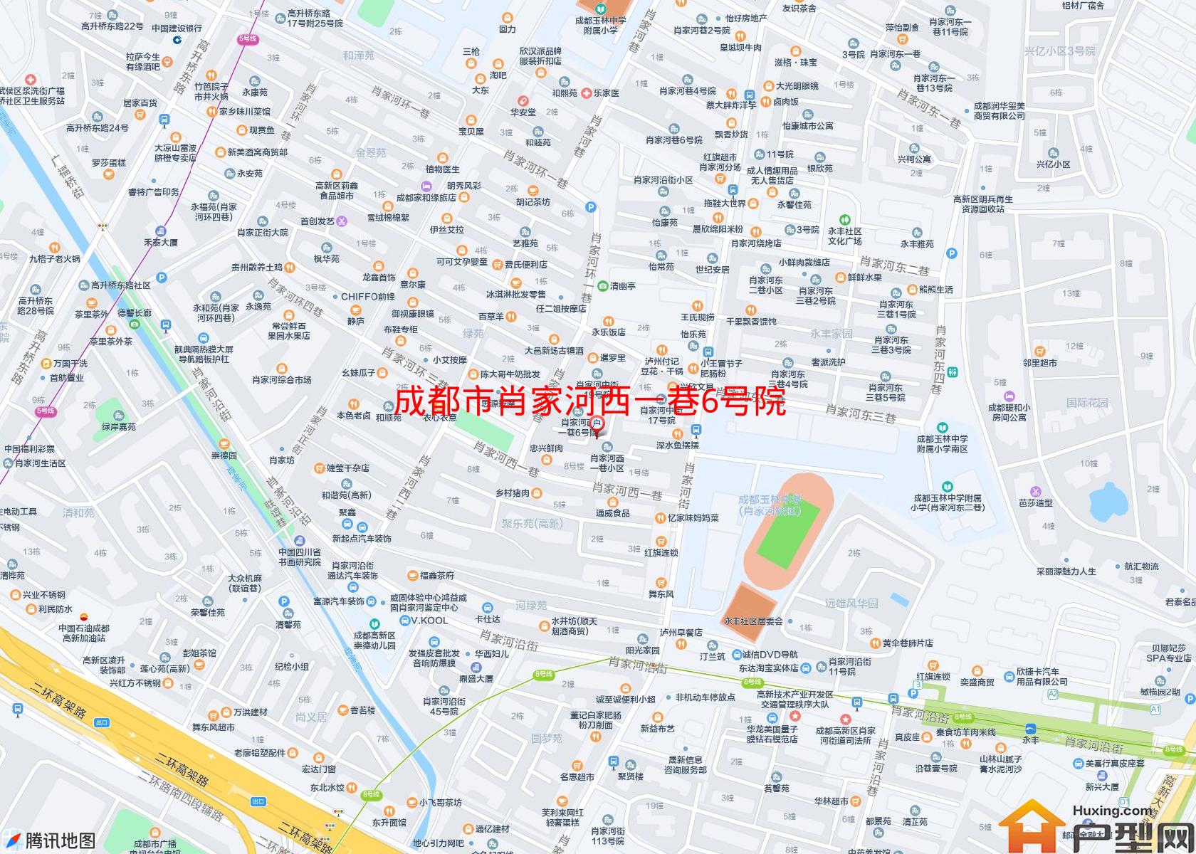 肖家河西一巷6号院小区 - 户型网