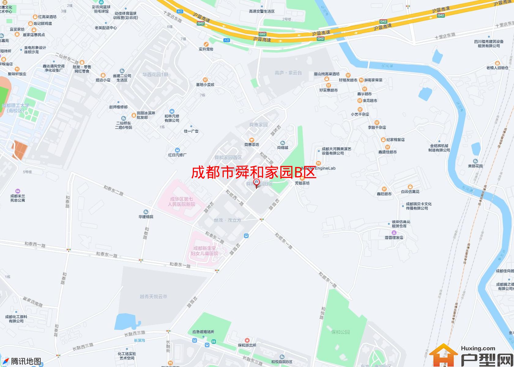 舜和家园B区小区 - 户型网