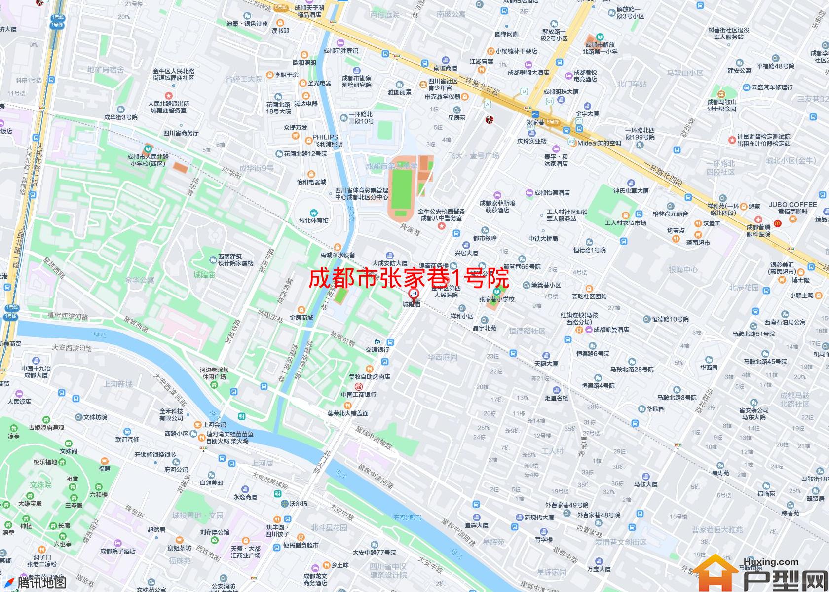 张家巷1号院小区 - 户型网