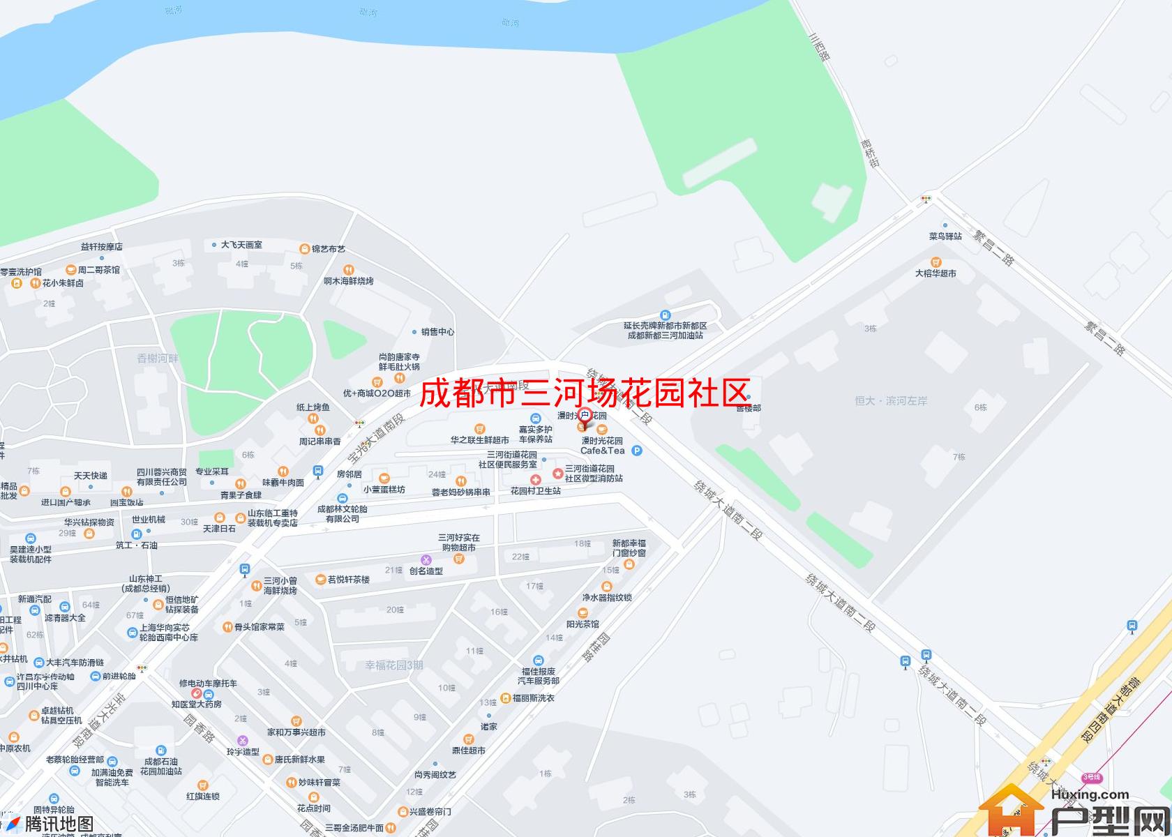三河场花园社区小区 - 户型网