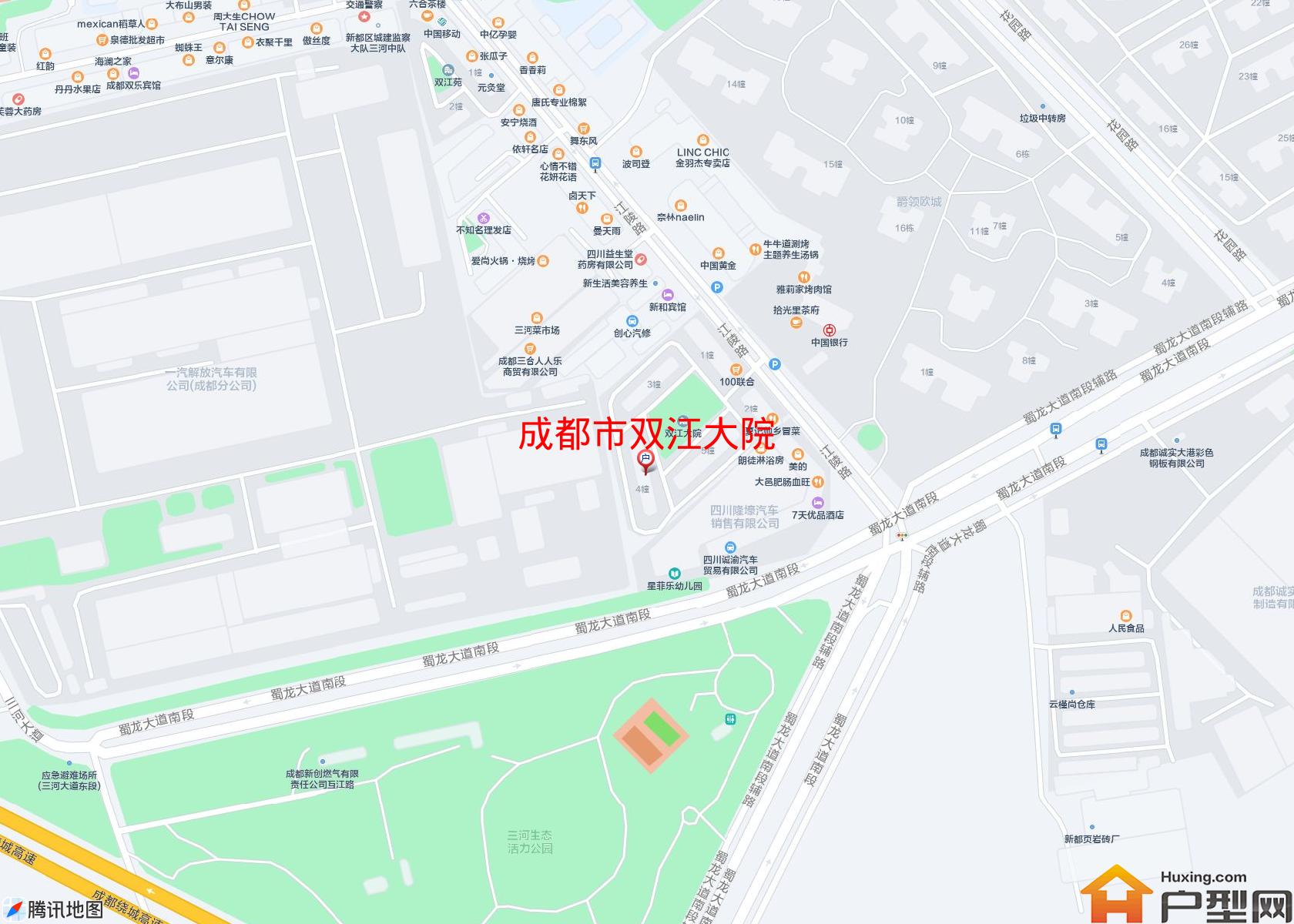 双江大院小区 - 户型网