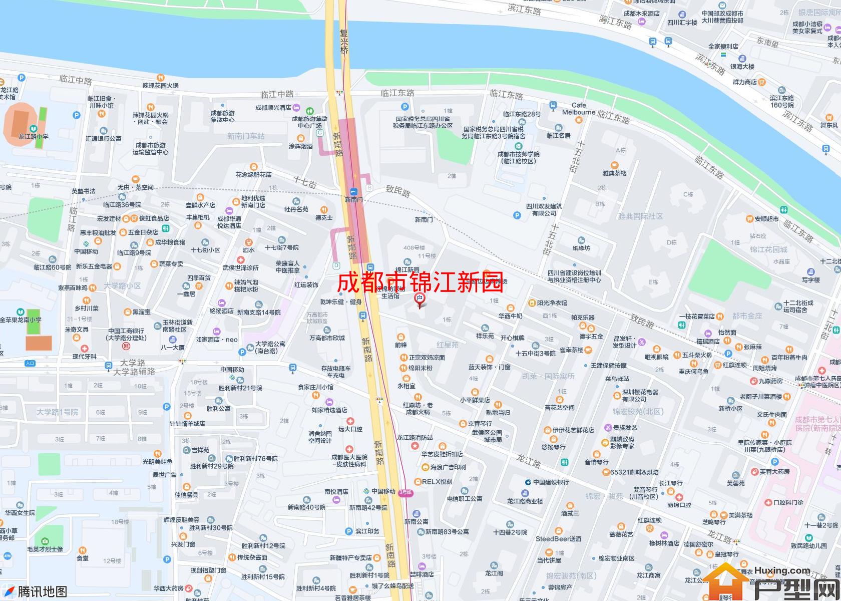 锦江新园小区 - 户型网