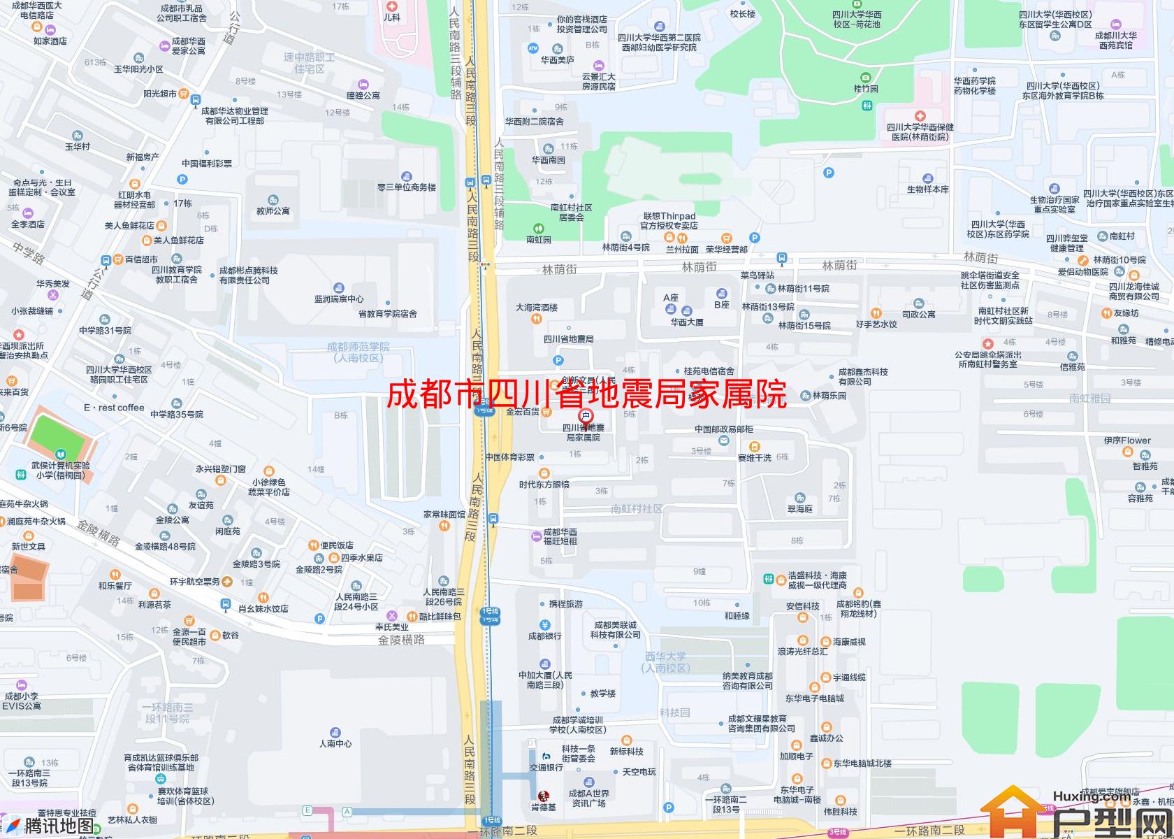 四川省地震局家属院小区 - 户型网