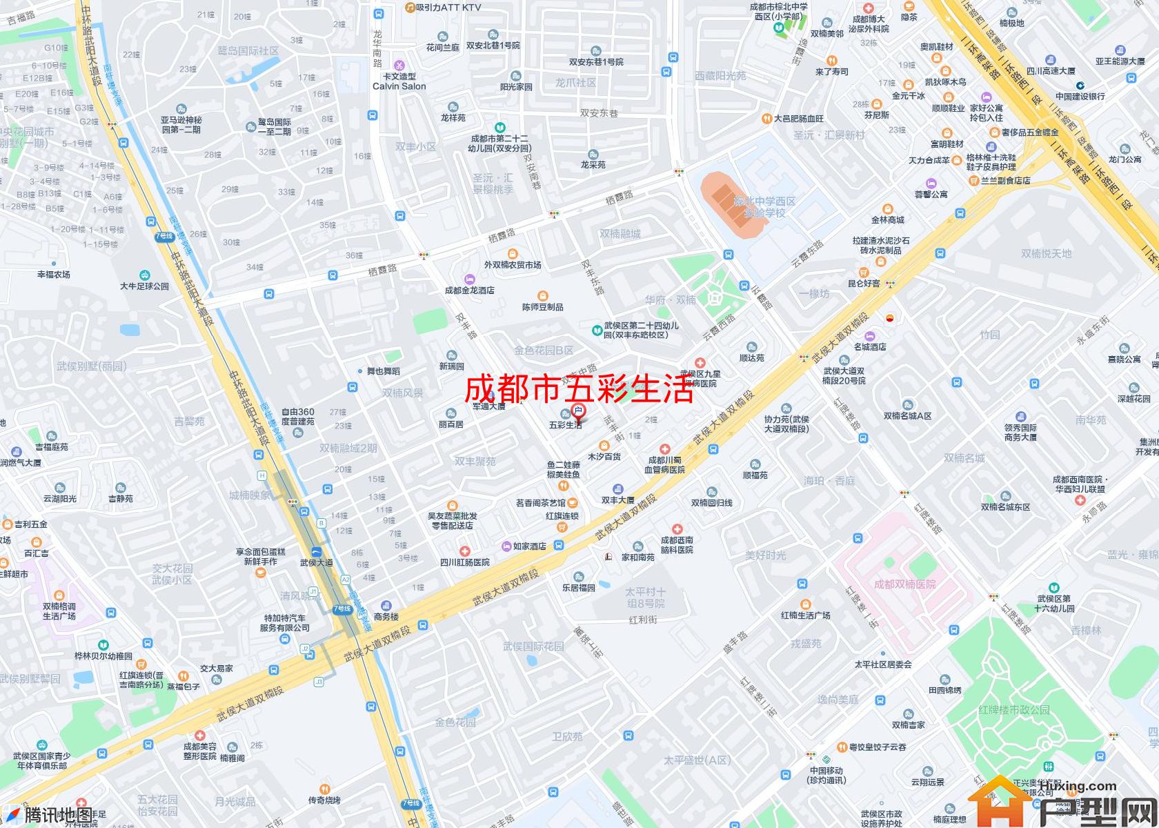 五彩生活小区 - 户型网 五彩生活小区 - 户型网
