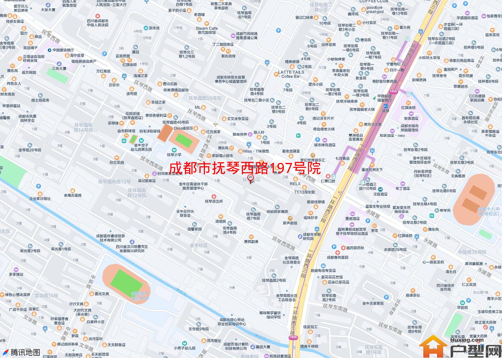 抚琴西路197号院小区 - 户型网