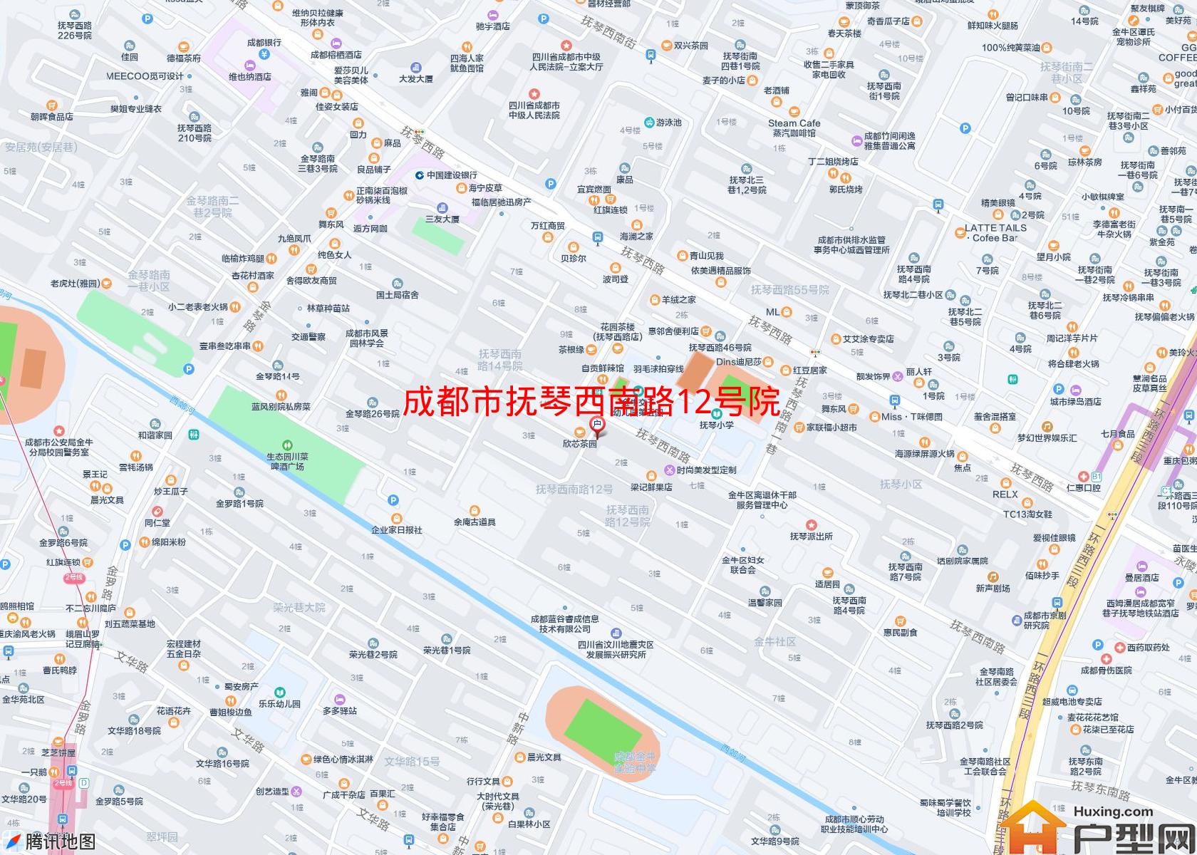 抚琴西南路12号院小区 - 户型网