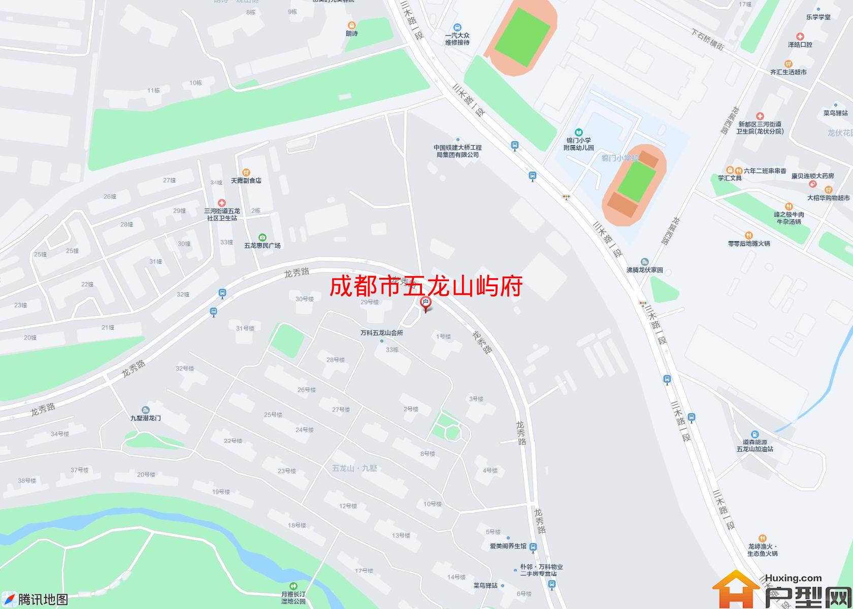 五龙山屿府小区 - 户型网