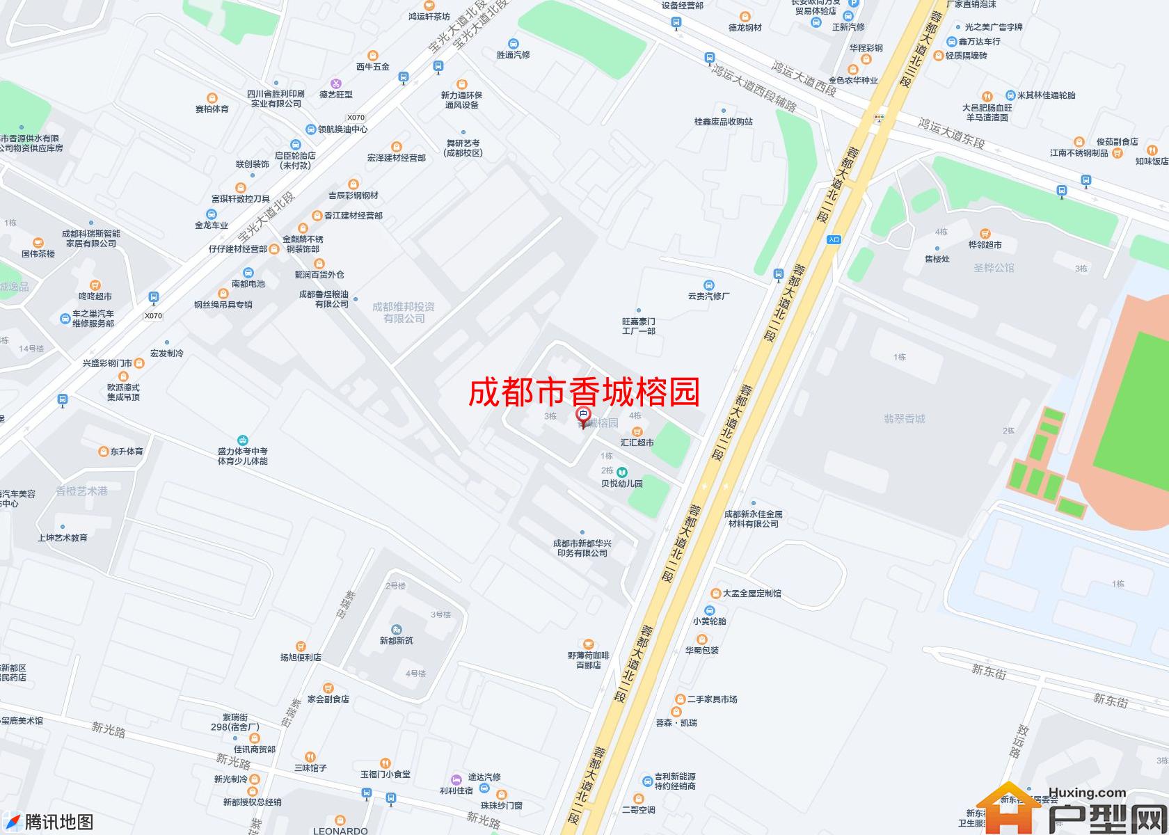 香城榕园小区 - 户型网