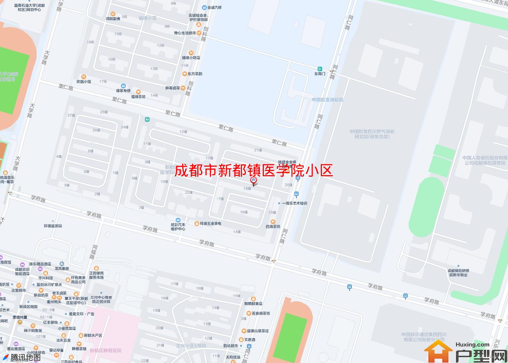 新都镇医学院小区小区 - 户型网