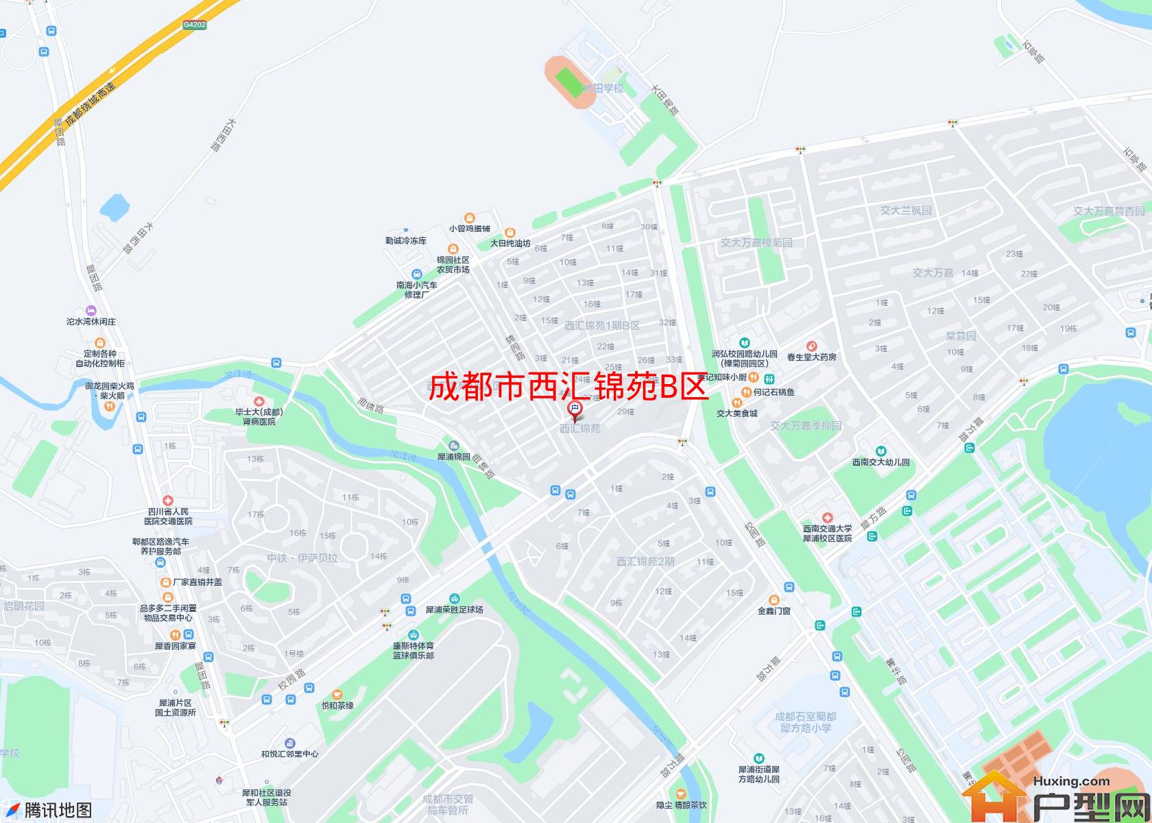 西汇锦苑B区小区 - 户型网