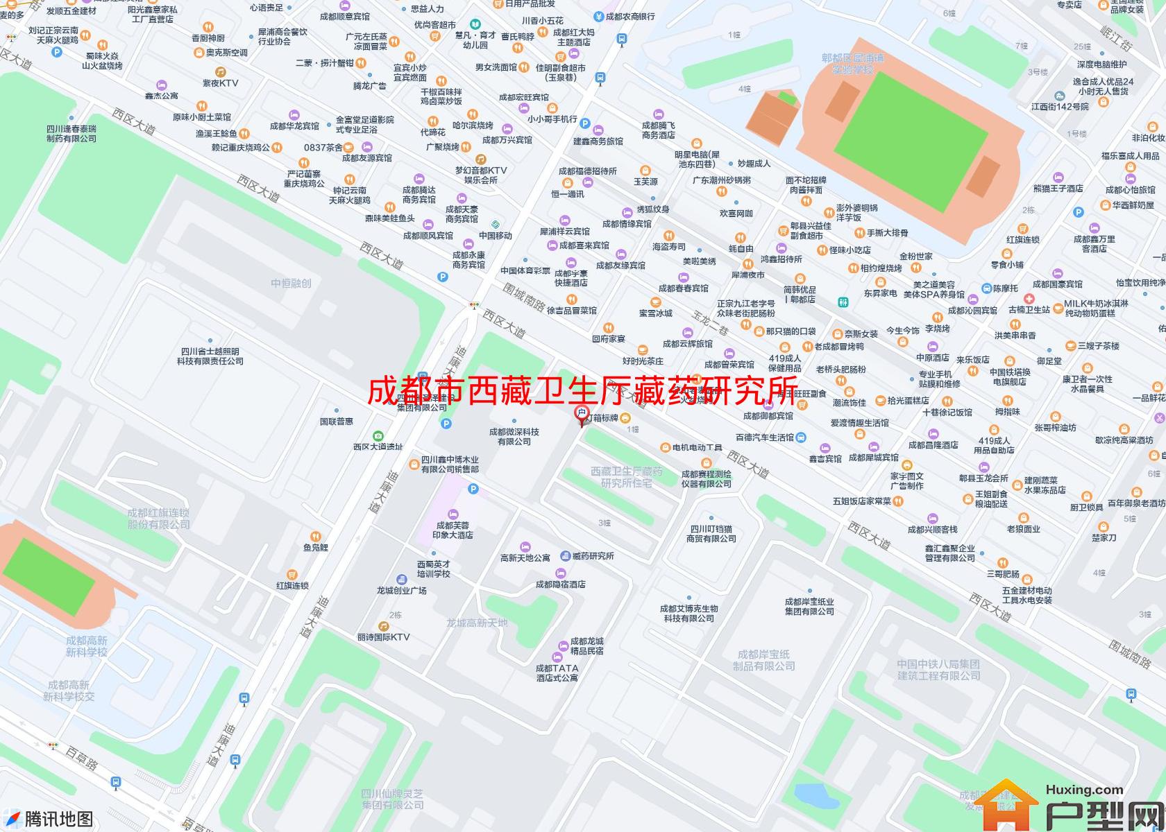 西藏卫生厅藏药研究所住宅小区 - 户型网
