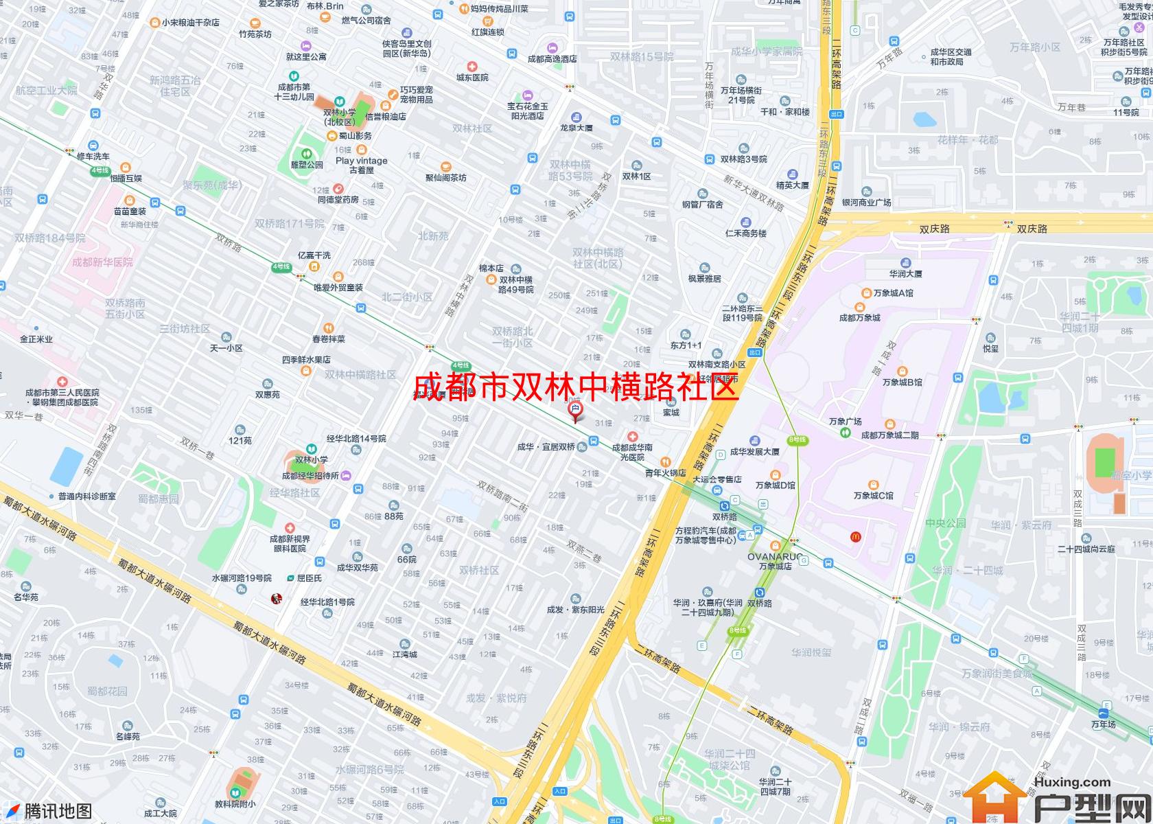 双林中横路社区小区 - 户型网
