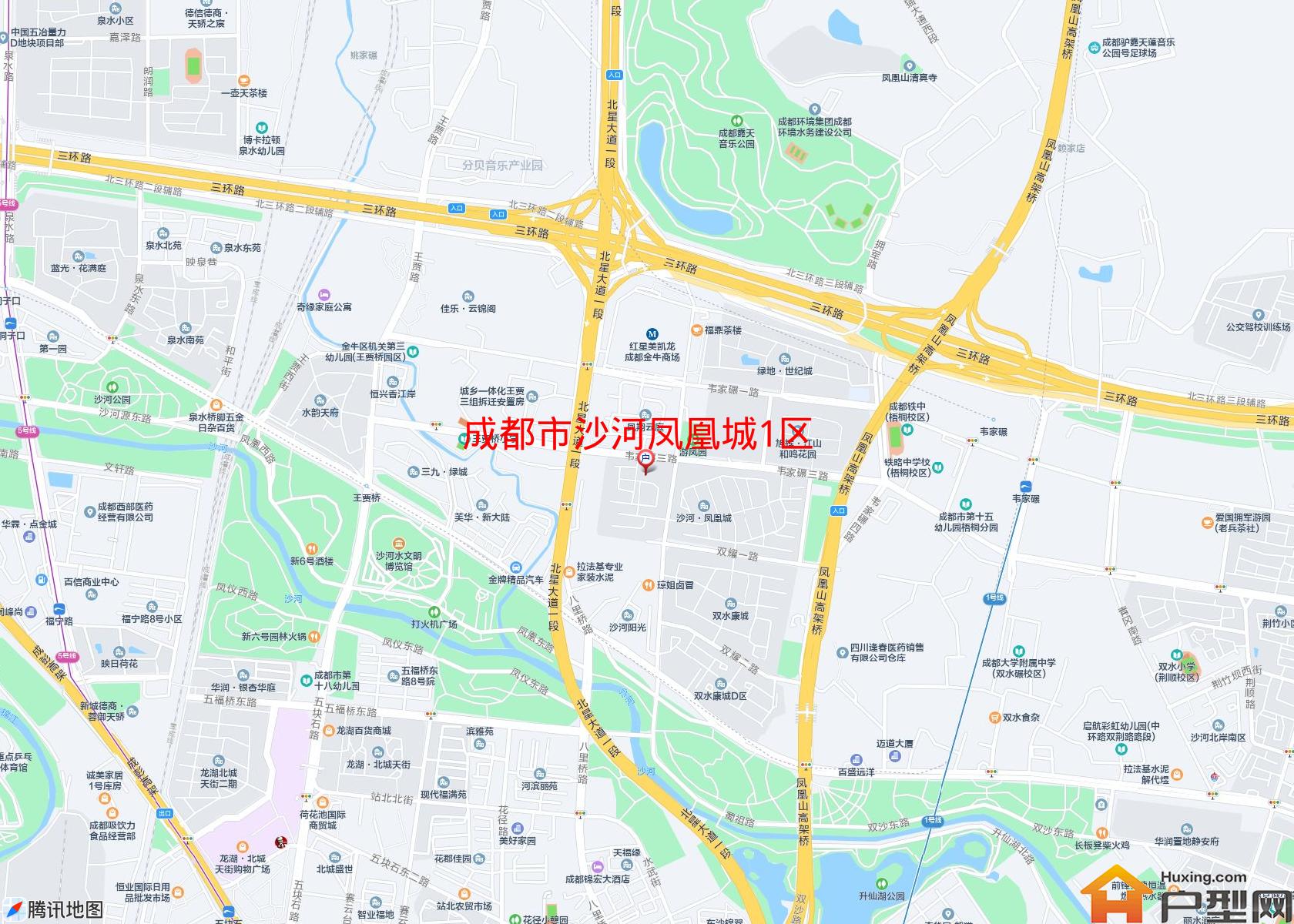 沙河凤凰城1区小区 - 户型网