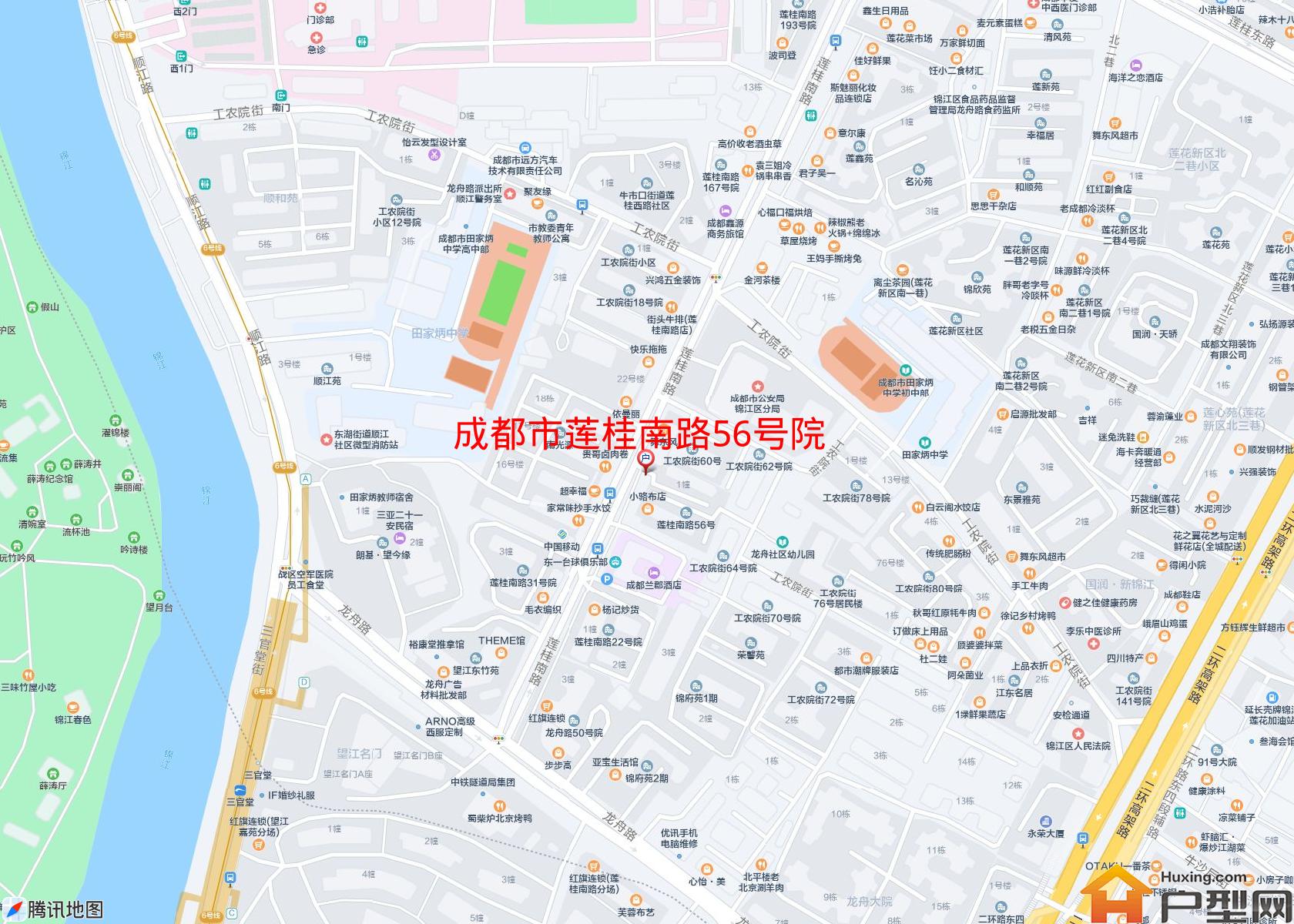 莲桂南路56号院小区 - 户型网