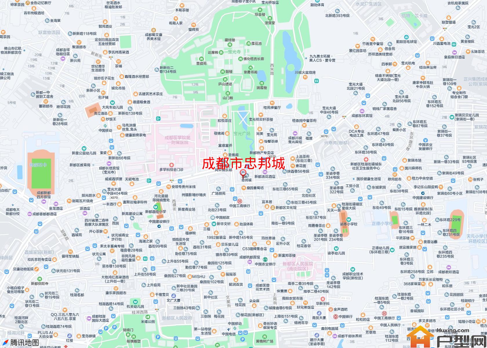 忠邦城小区 - 户型网