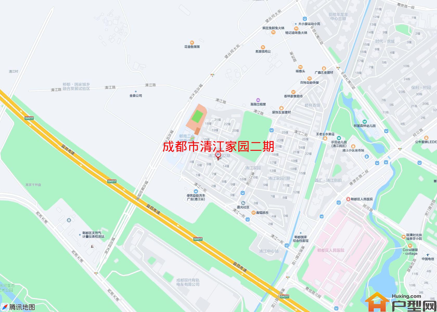清江家园二期小区 - 户型网