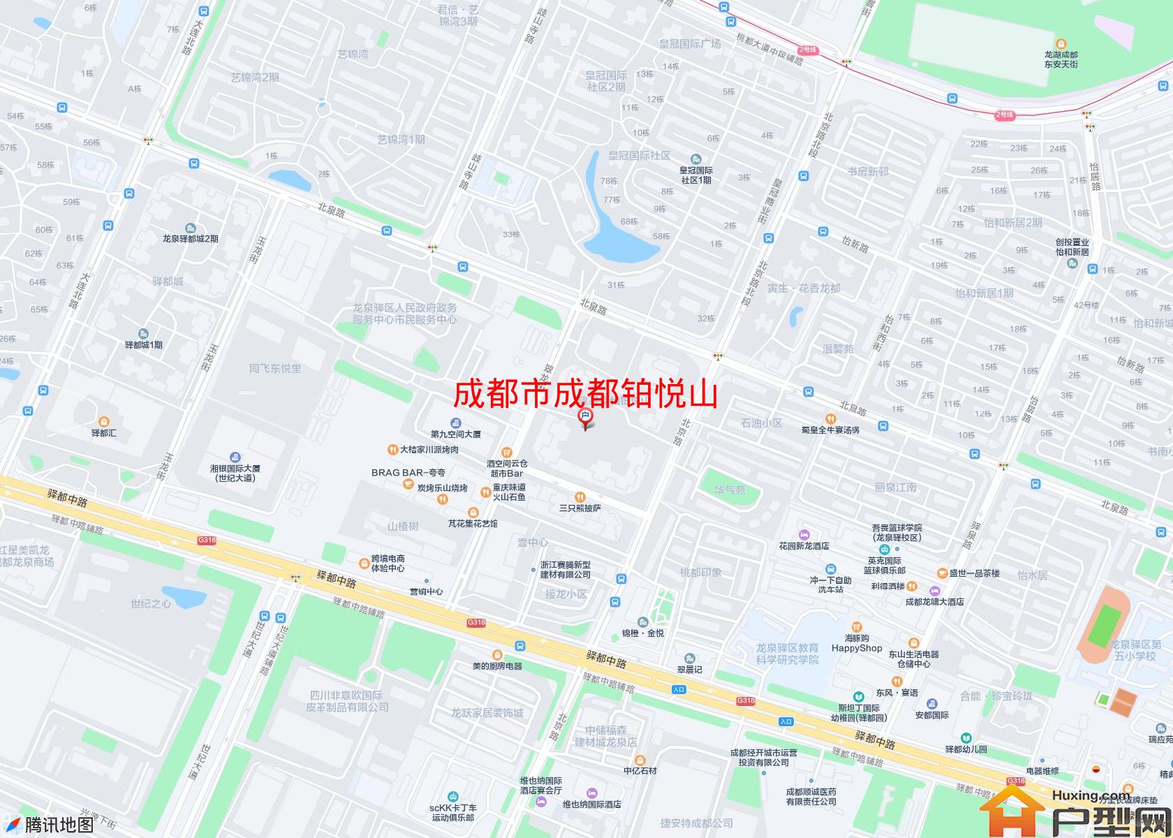 成都铂悦山小区 - 户型网