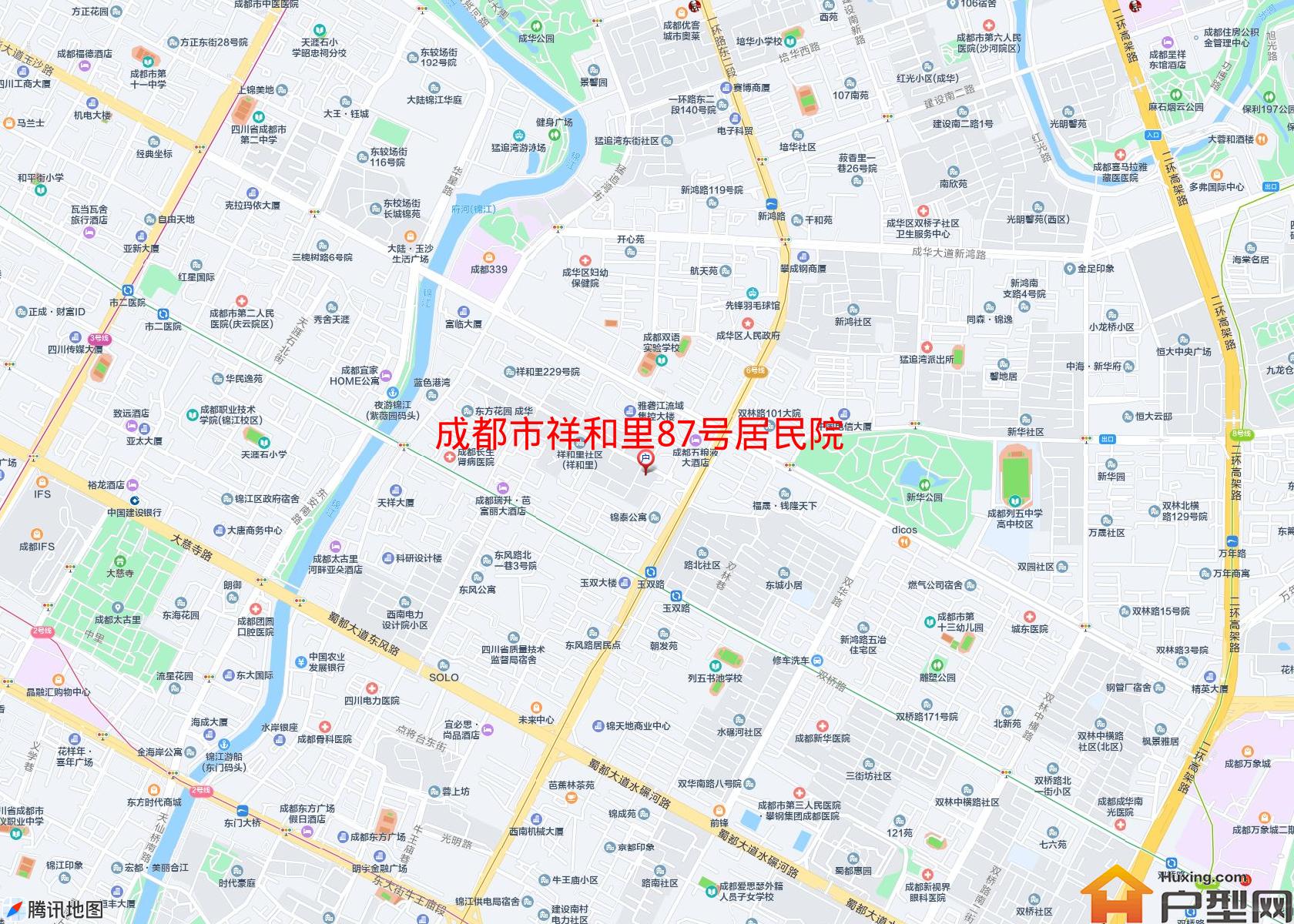 祥和里87号居民院小区 - 户型网