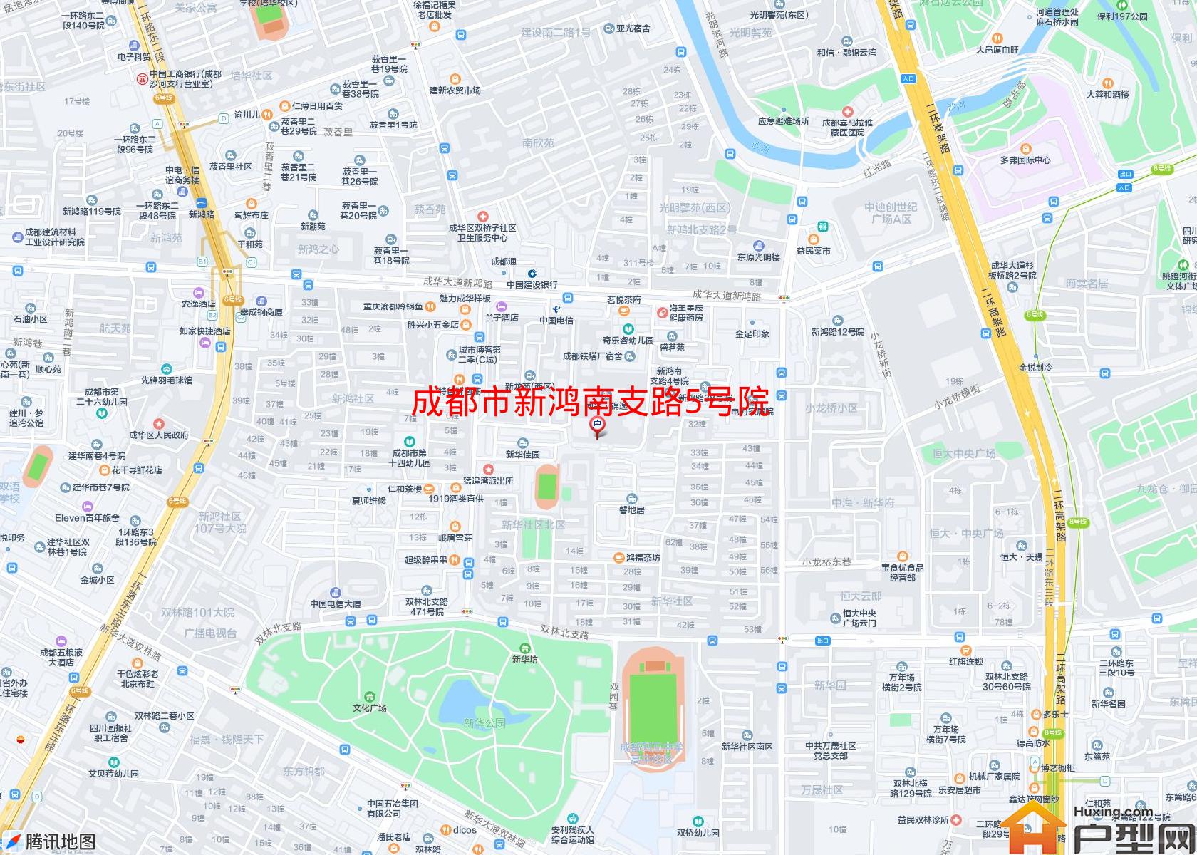 新鸿南支路5号院小区 - 户型网