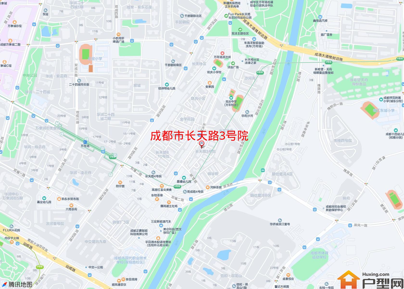 长天路3号院小区 - 户型网