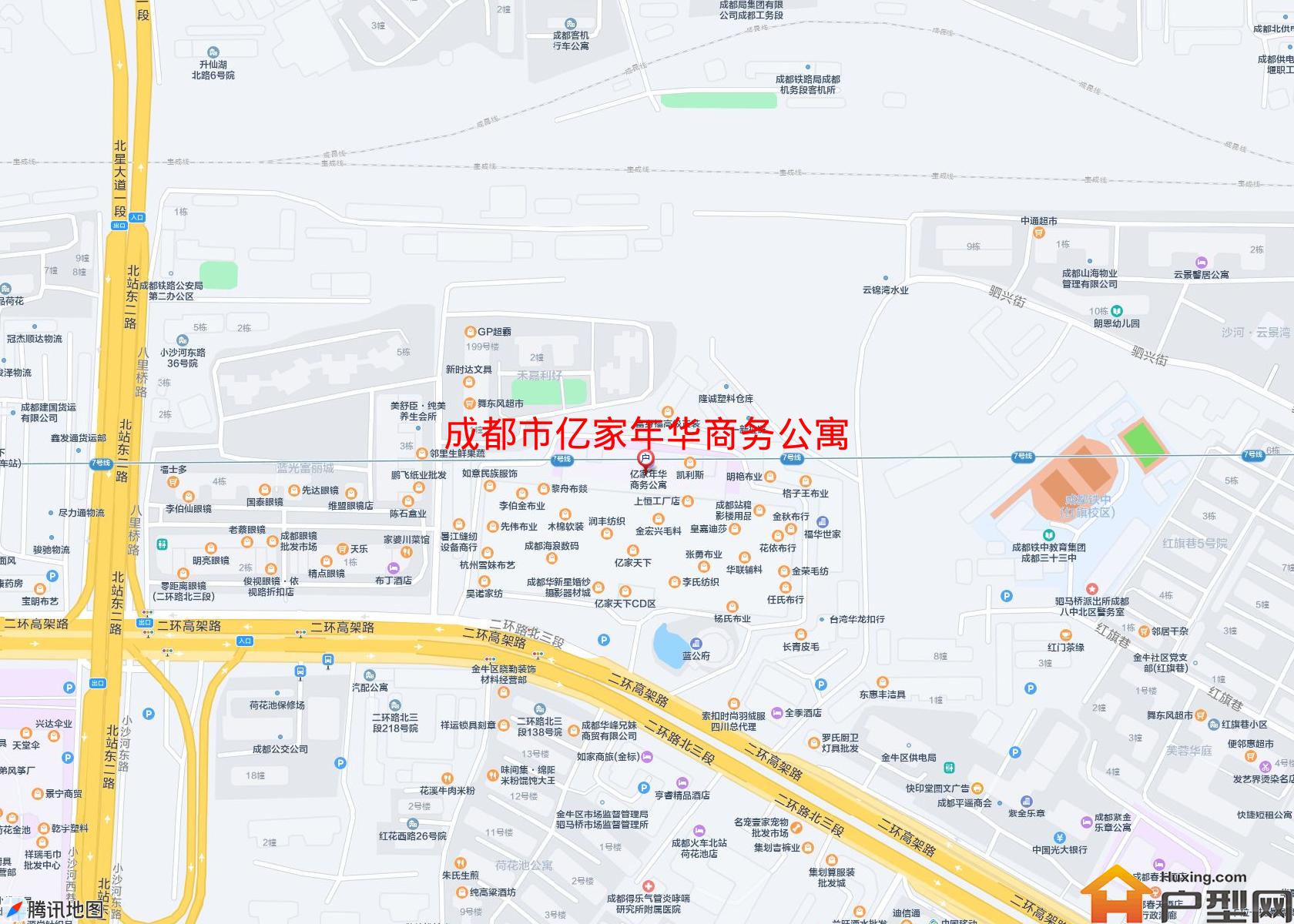 亿家年华商务公寓小区 - 户型网
