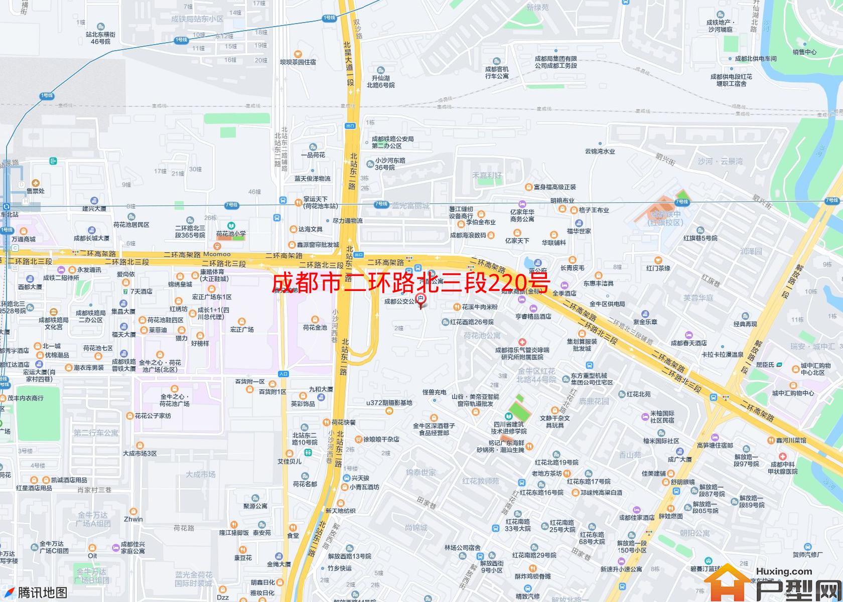 二环路北三段220号院小区 - 户型网