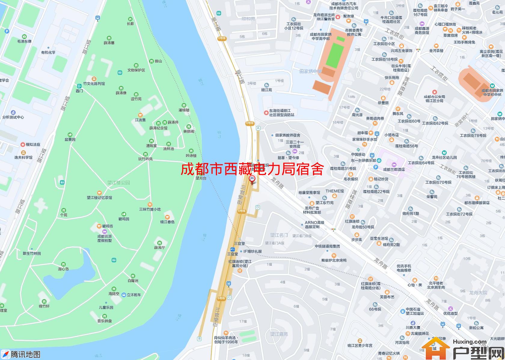 西藏电力局宿舍小区 - 户型网