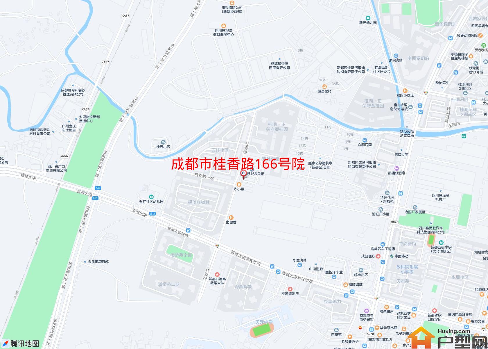 桂香路166号院小区 - 户型网
