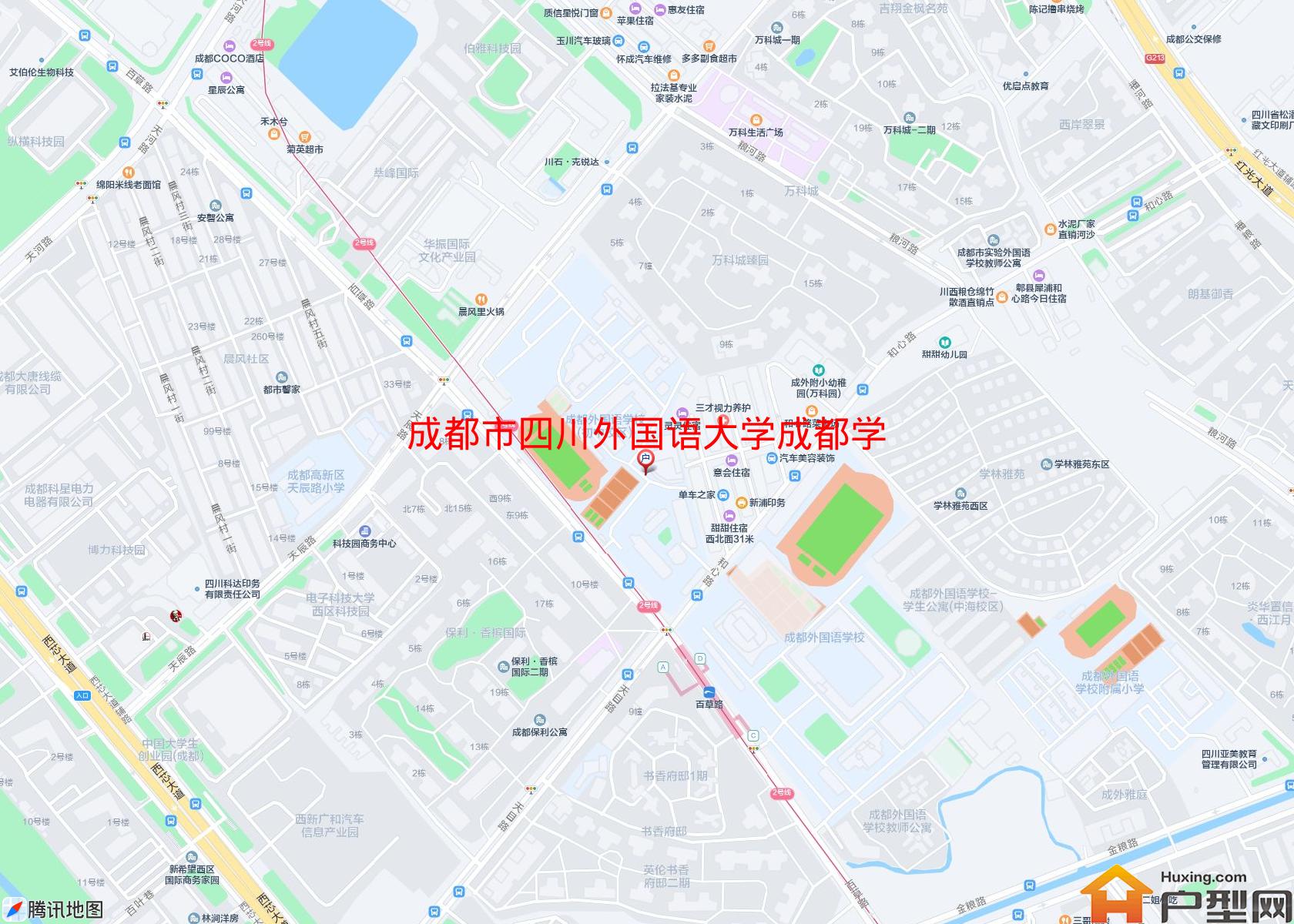四川外国语大学成都学院教师公寓小区 - 户型网