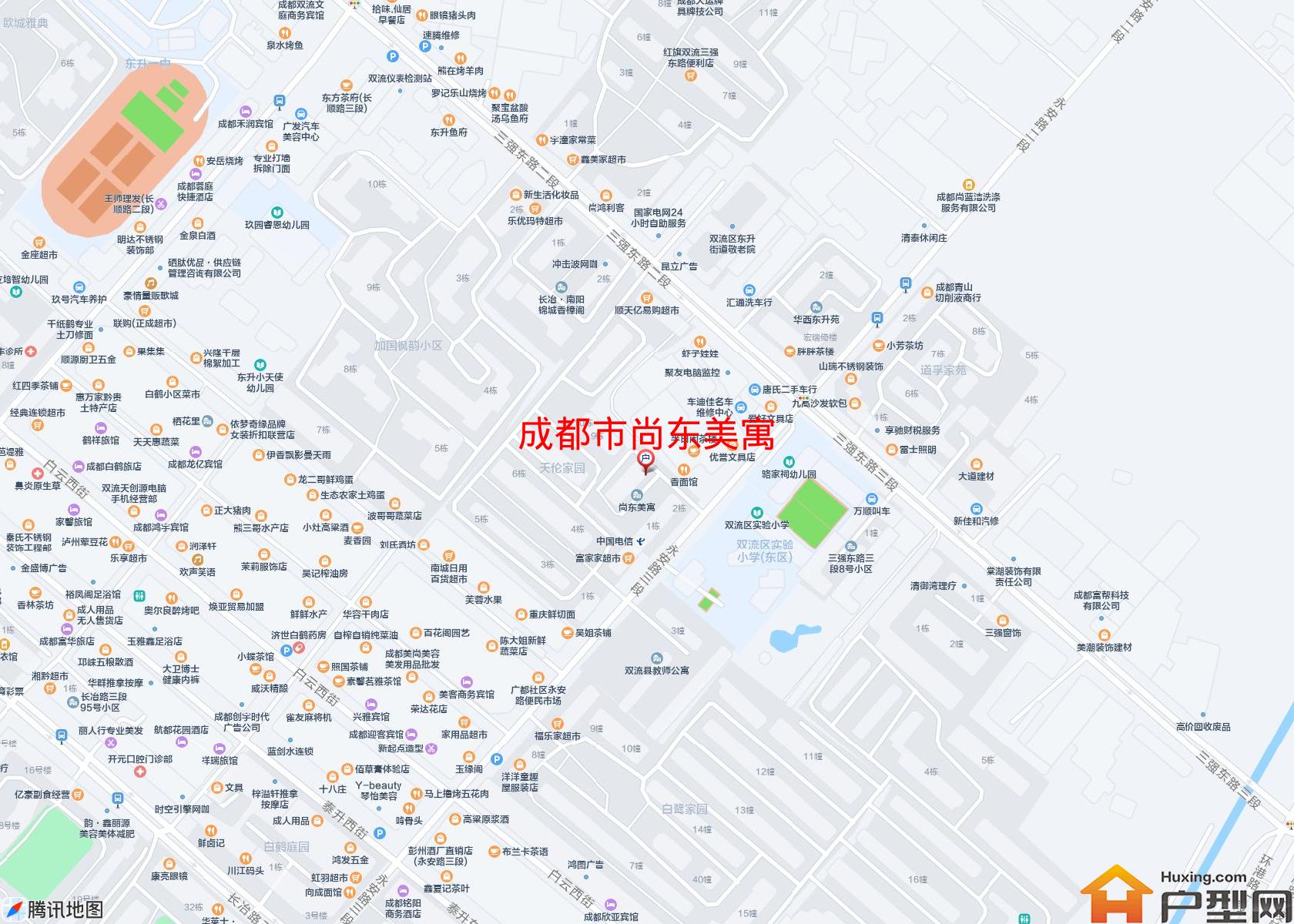 尚东美寓小区 - 户型网