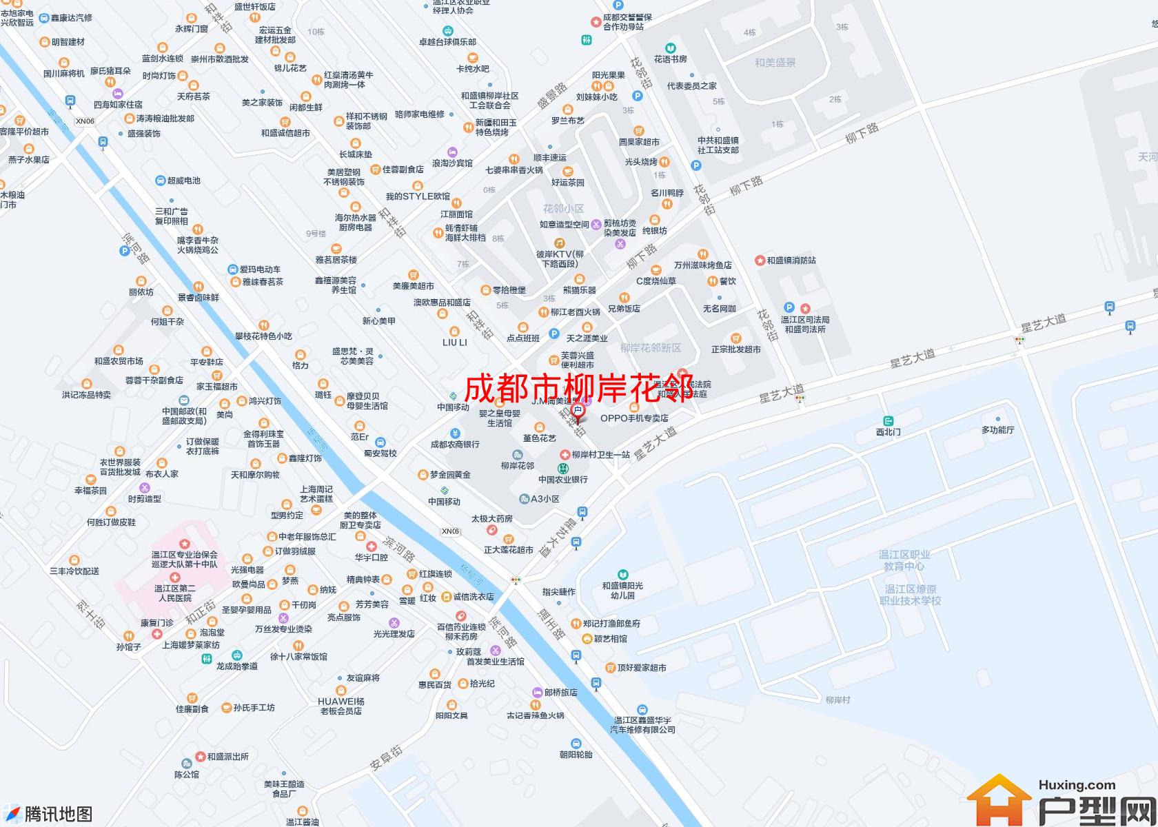 柳岸花邻小区 - 户型网