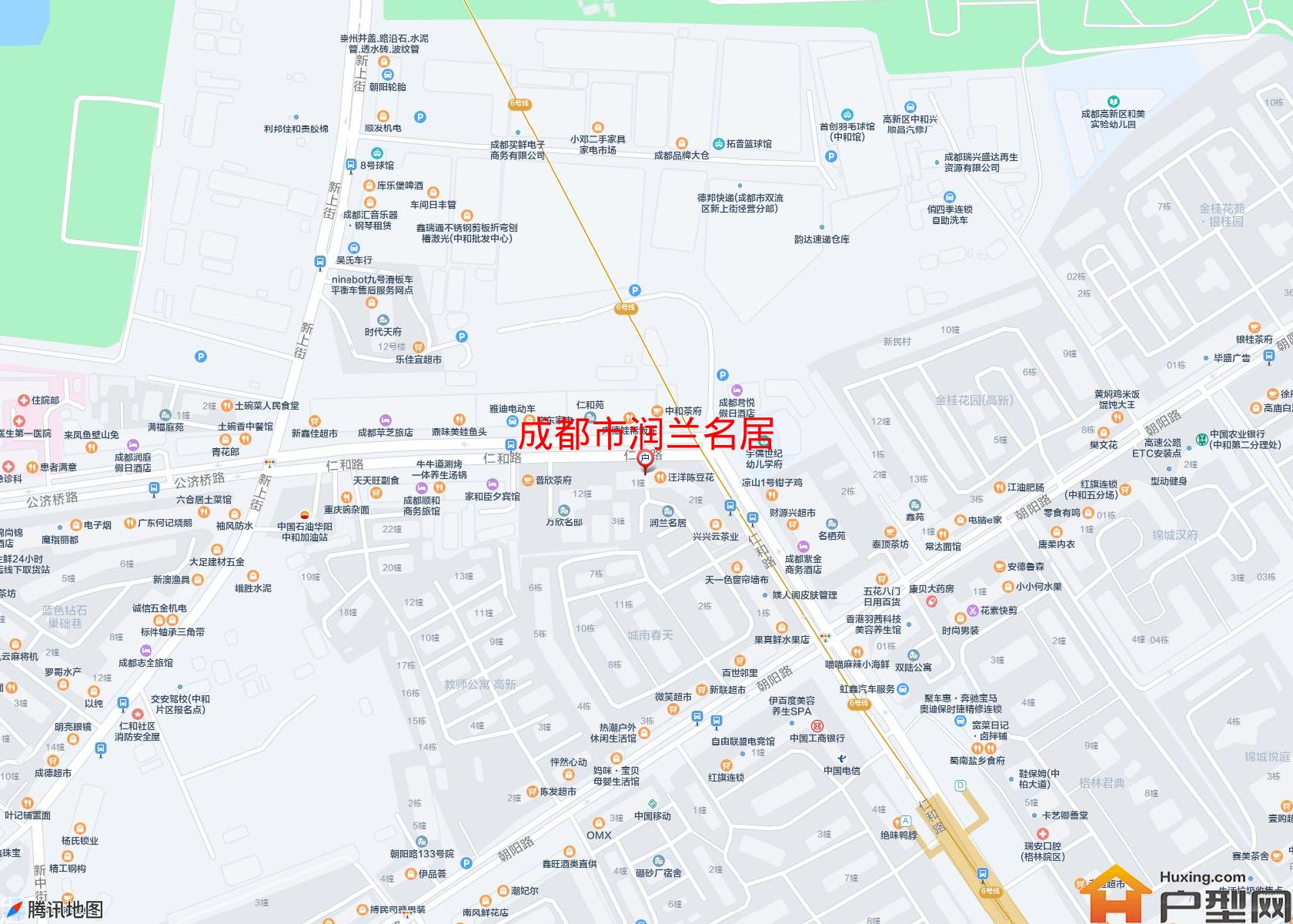 润兰名居小区 - 户型网