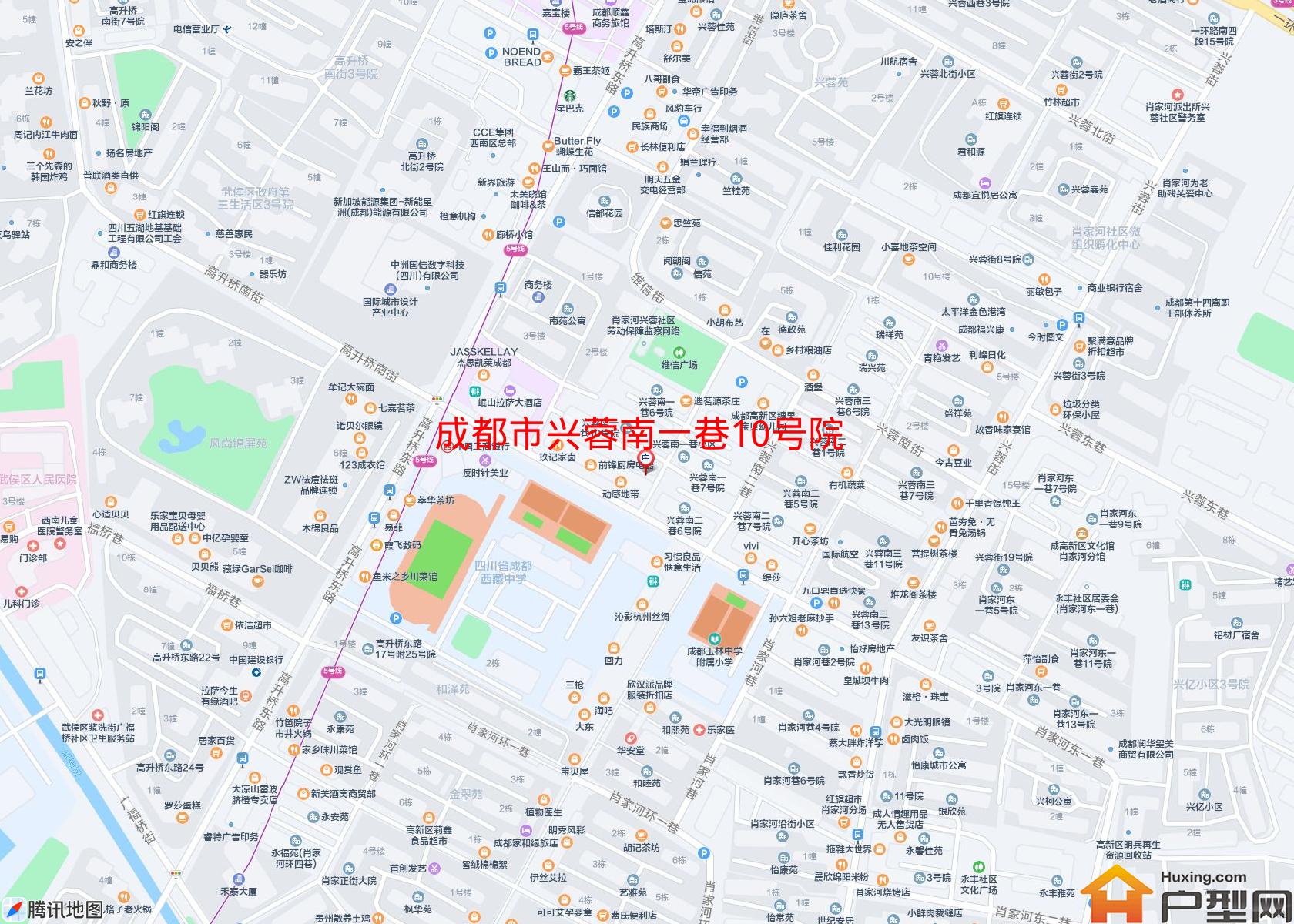 兴蓉南一巷10号院小区 - 户型网