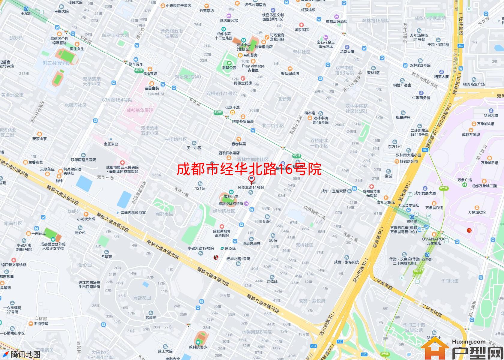 经华北路16号院小区 - 户型网