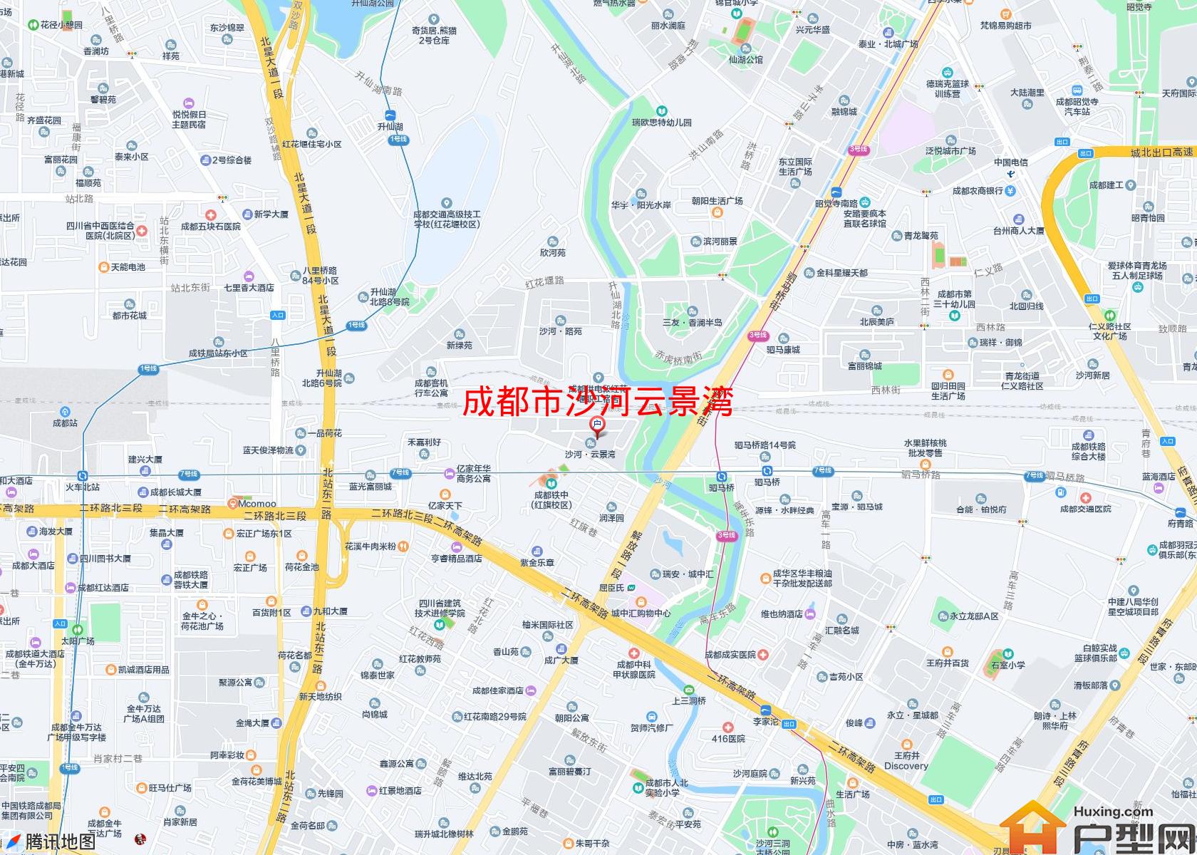 沙河云景湾小区 - 户型网