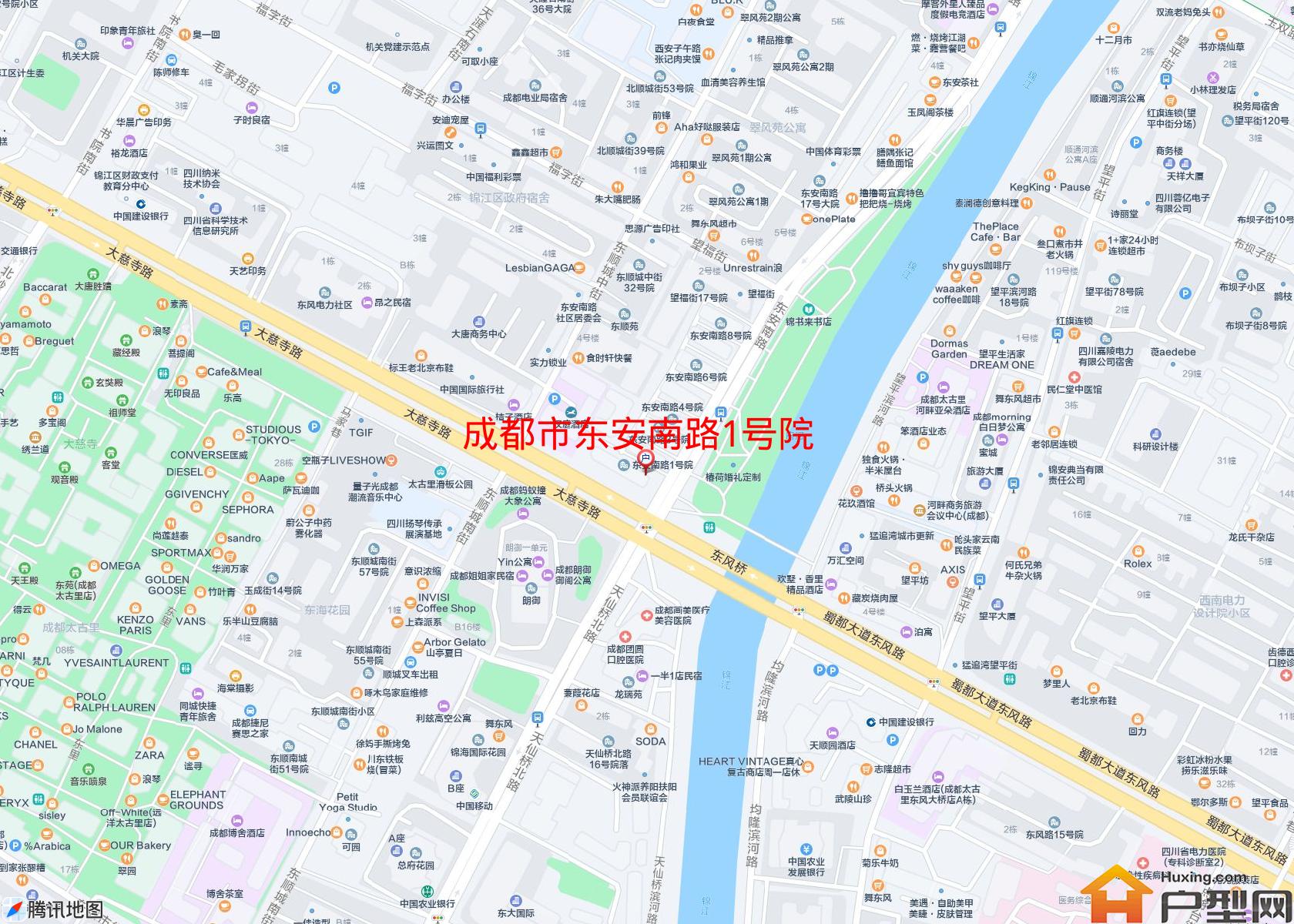 东安南路1号院小区 - 户型网