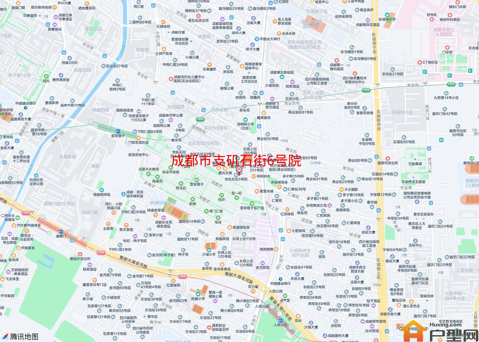 支矶石街6号院小区 - 户型网