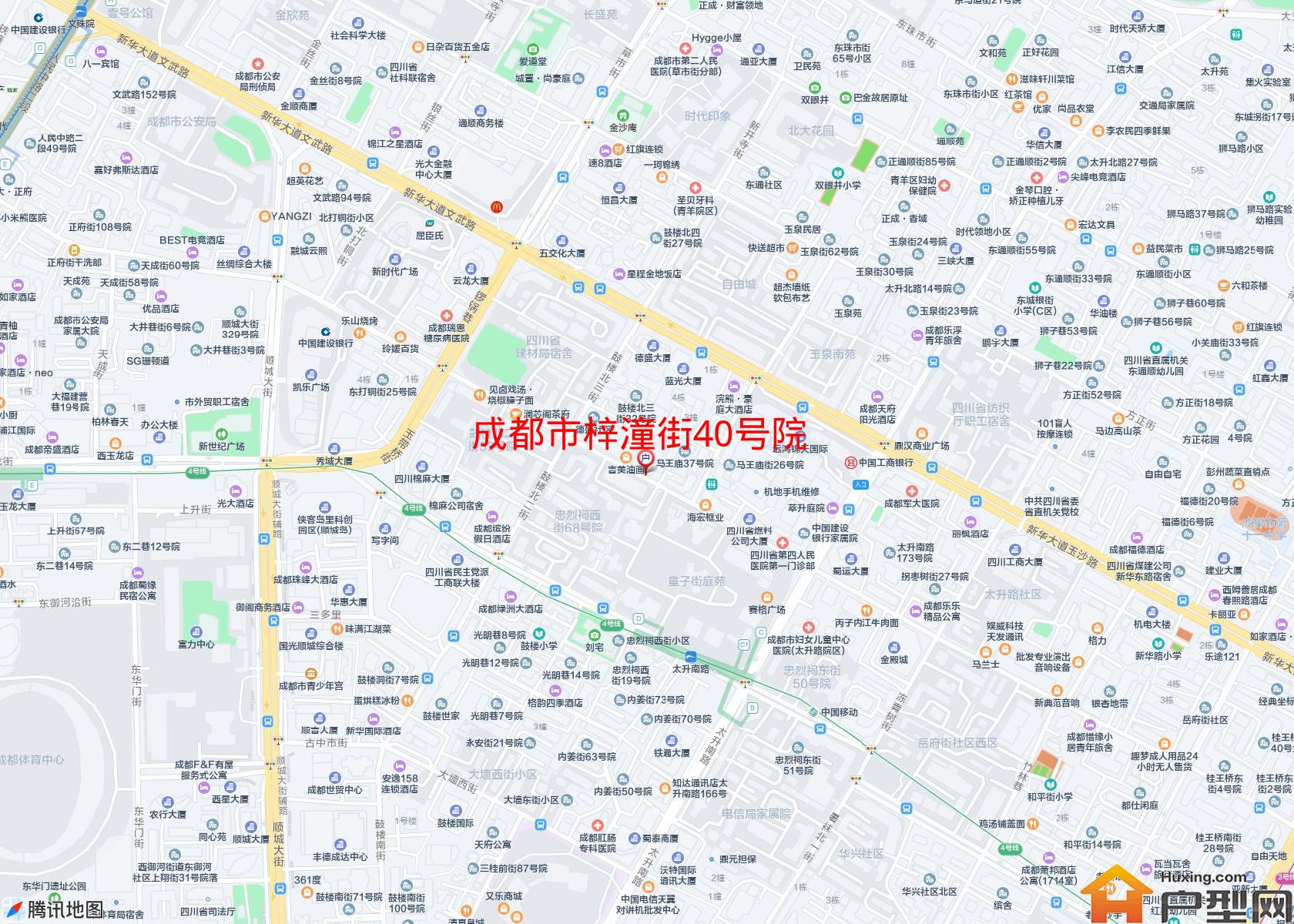 梓潼街40号院小区 - 户型网