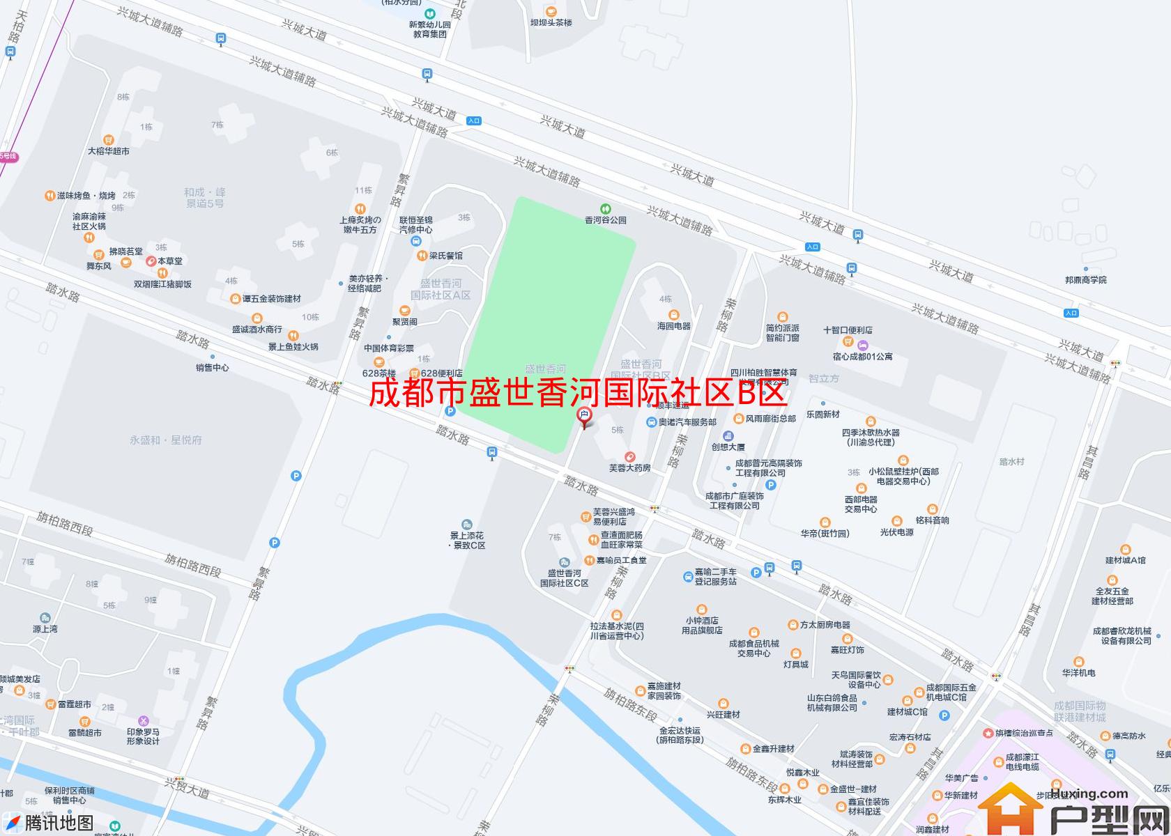 盛世香河国际社区B区小区 - 户型网