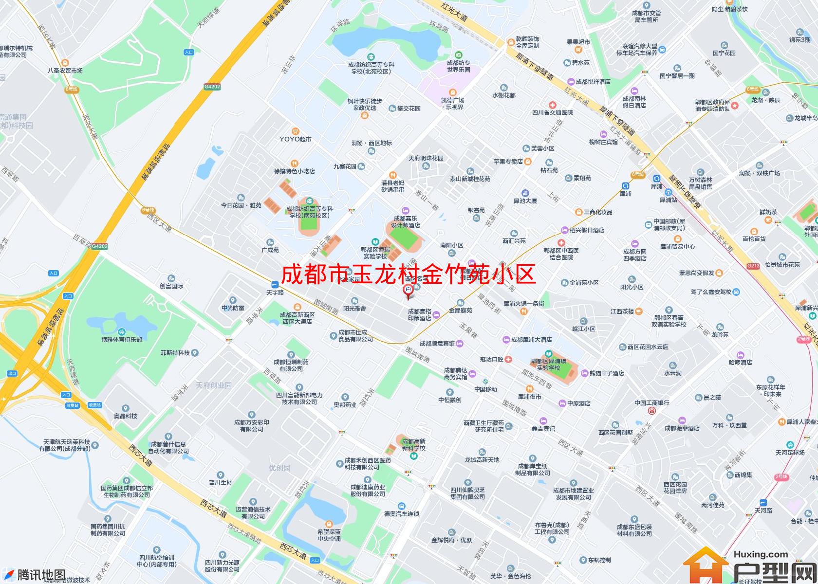 玉龙村金竹苑小区小区 - 户型网