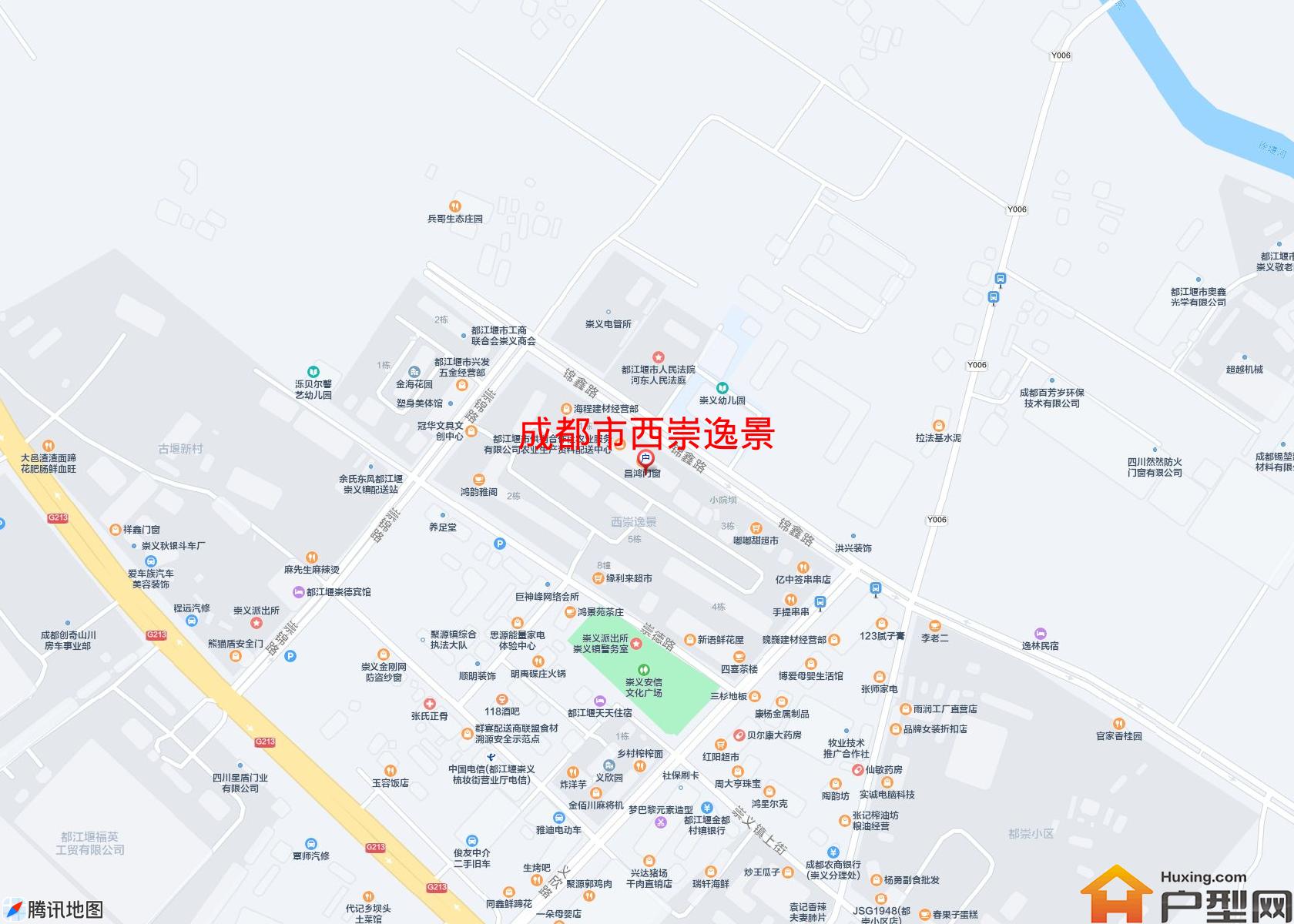 西崇逸景小区 - 户型网