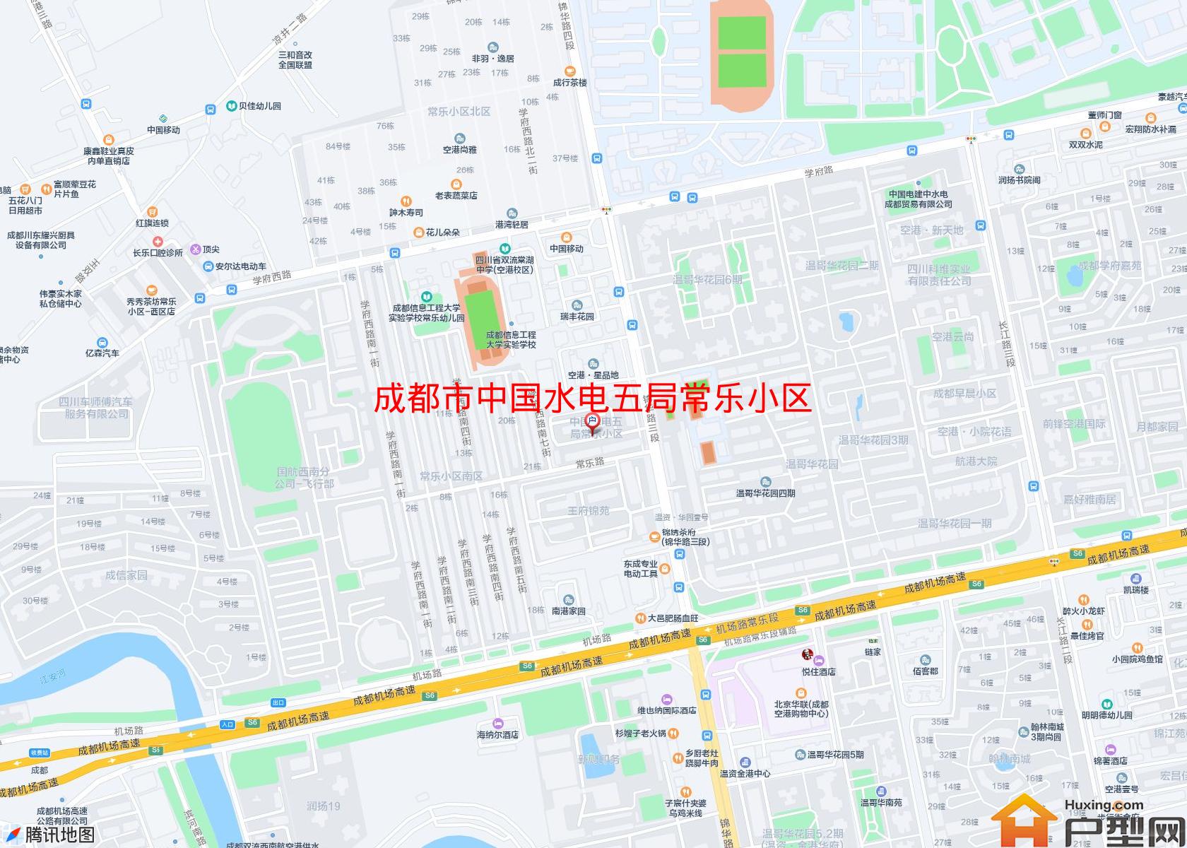 中国水电五局常乐小区小区 - 户型网