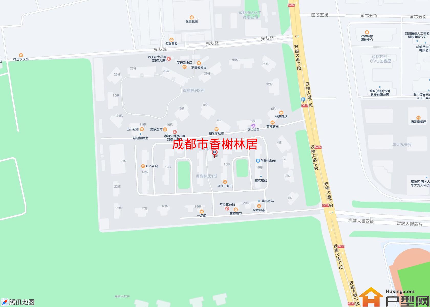 香榭林居小区 - 户型网
