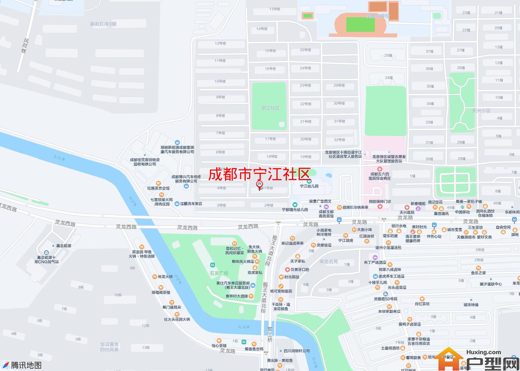 宁江社区小区 - 户型网