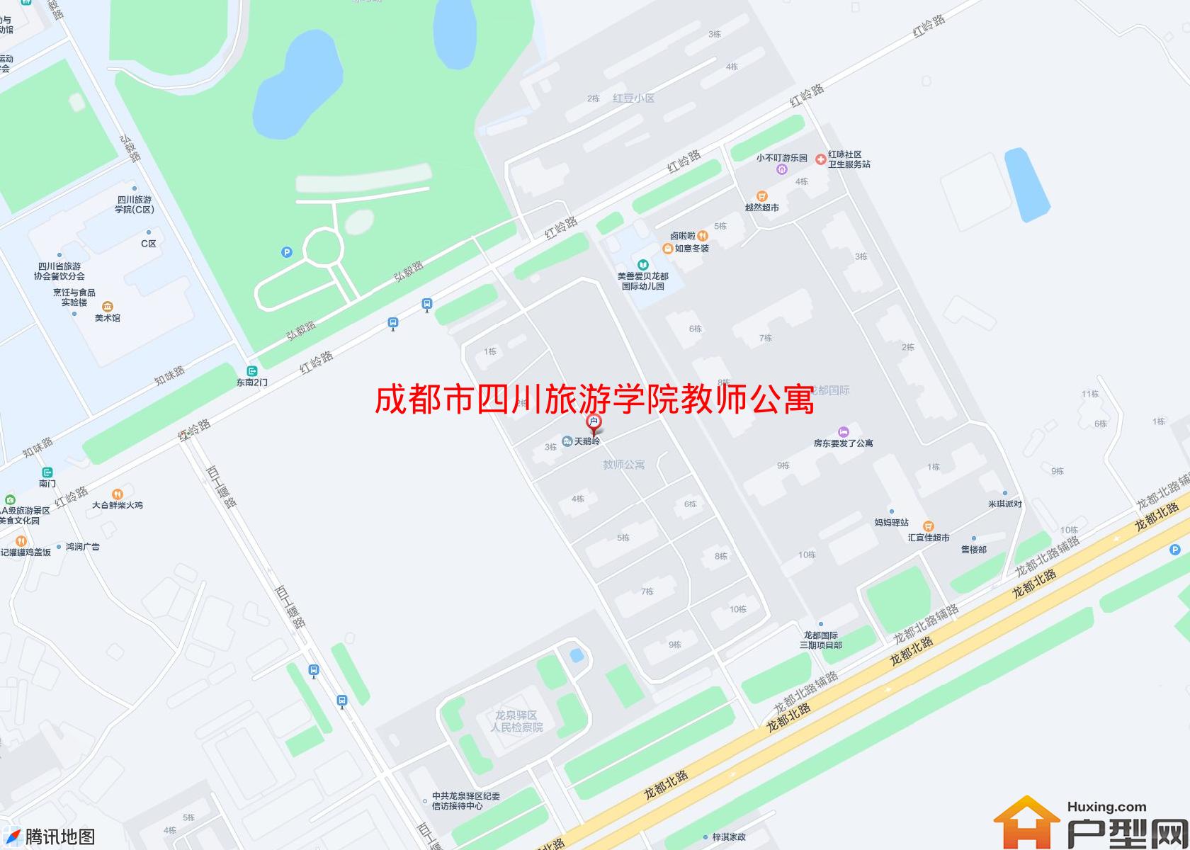 四川旅游学院教师公寓小区 - 户型网